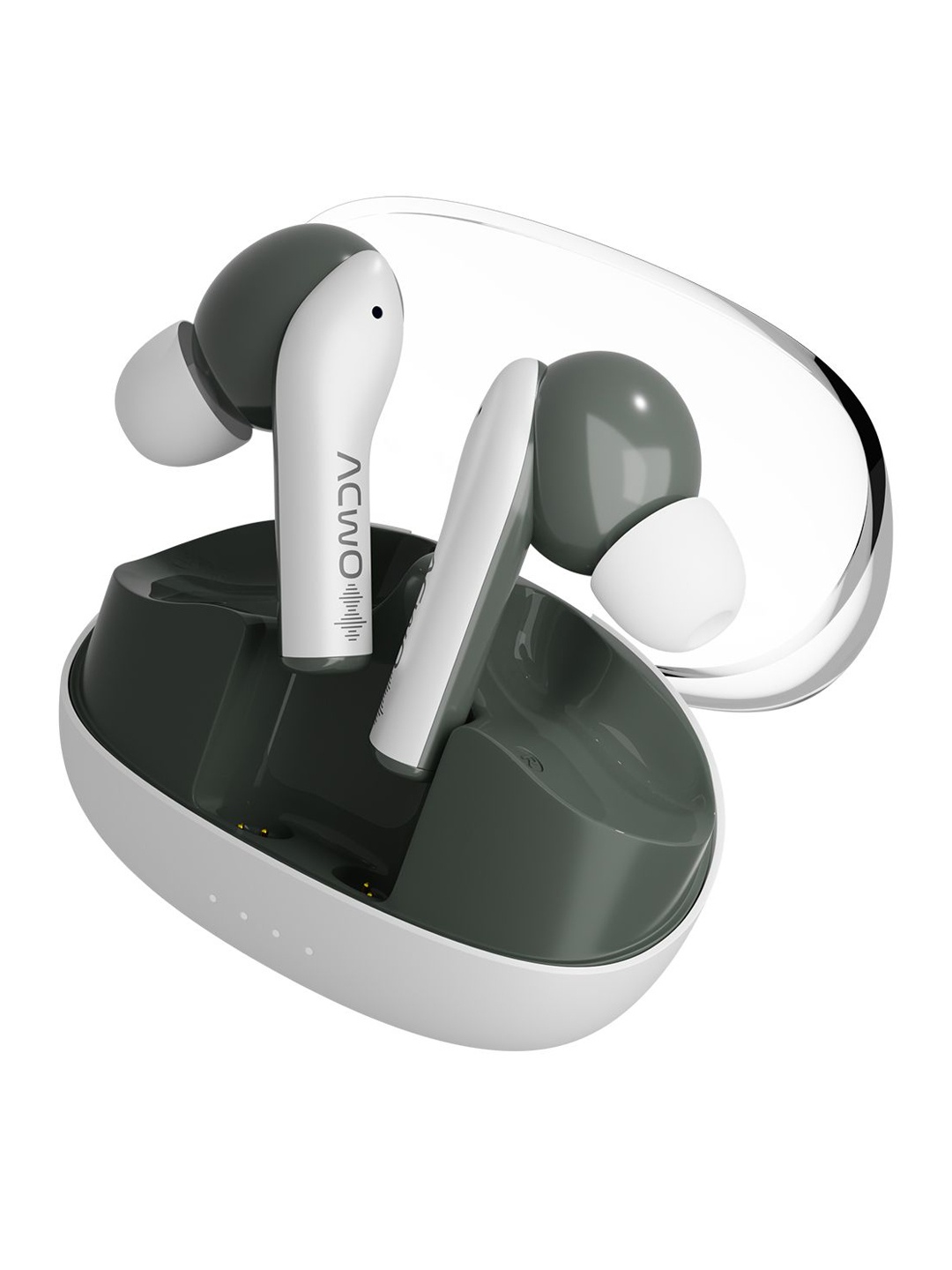 ACwO 60H Playtime 50ms Low Latency Instant Auto Connect ENC Technology 535 Earbuds, White
ACwO 60H Playtime 50ms Low Latency Instant Auto Connect ENC Technology 535 Earbuds, White