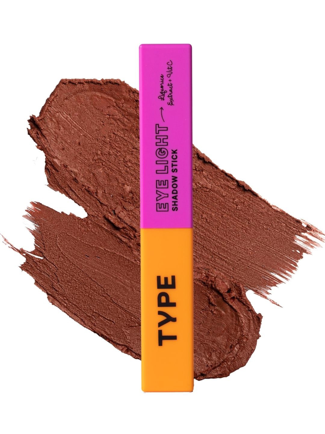 TYPE BEAUTY INC Eye Light Shadow Stick With Liquorice Extract & Vit C- 2.5 g -Bordeaux 703, Brown
TYPE BEAUTY INC Eye Light Shadow Stick With Liquorice Extract & Vit C- 2.5 g -Bordeaux 703, Brown