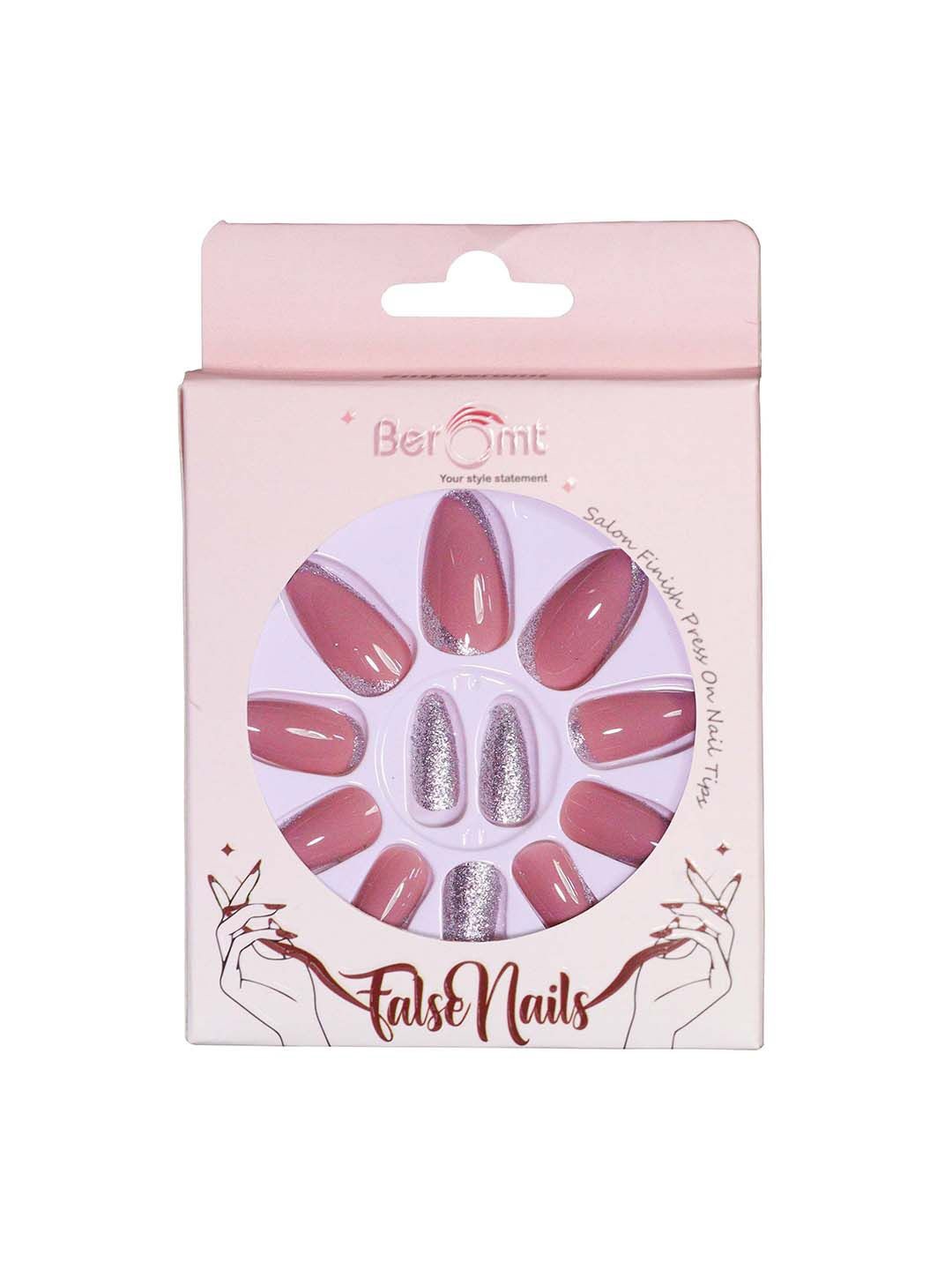 BEROMT Set Of 16 Salon Finish Press On Nail Tip With Application Kit - BFN312FN, Pink
BEROMT Set Of 16 Salon Finish Press On Nail Tip With Application Kit - BFN312FN, Pink