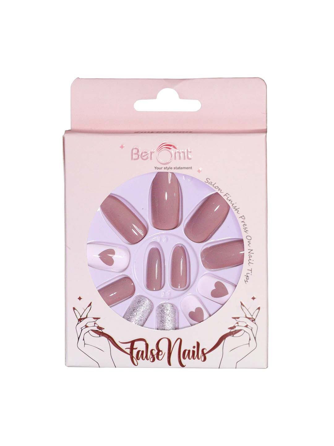 BEROMT Set Of 12 Press On Artificial Nails With Nail Glue, Filler Shade - BFN791CN, Nude
BEROMT Set Of 12 Press On Artificial Nails With Nail Glue, Filler Shade - BFN791CN, Nude