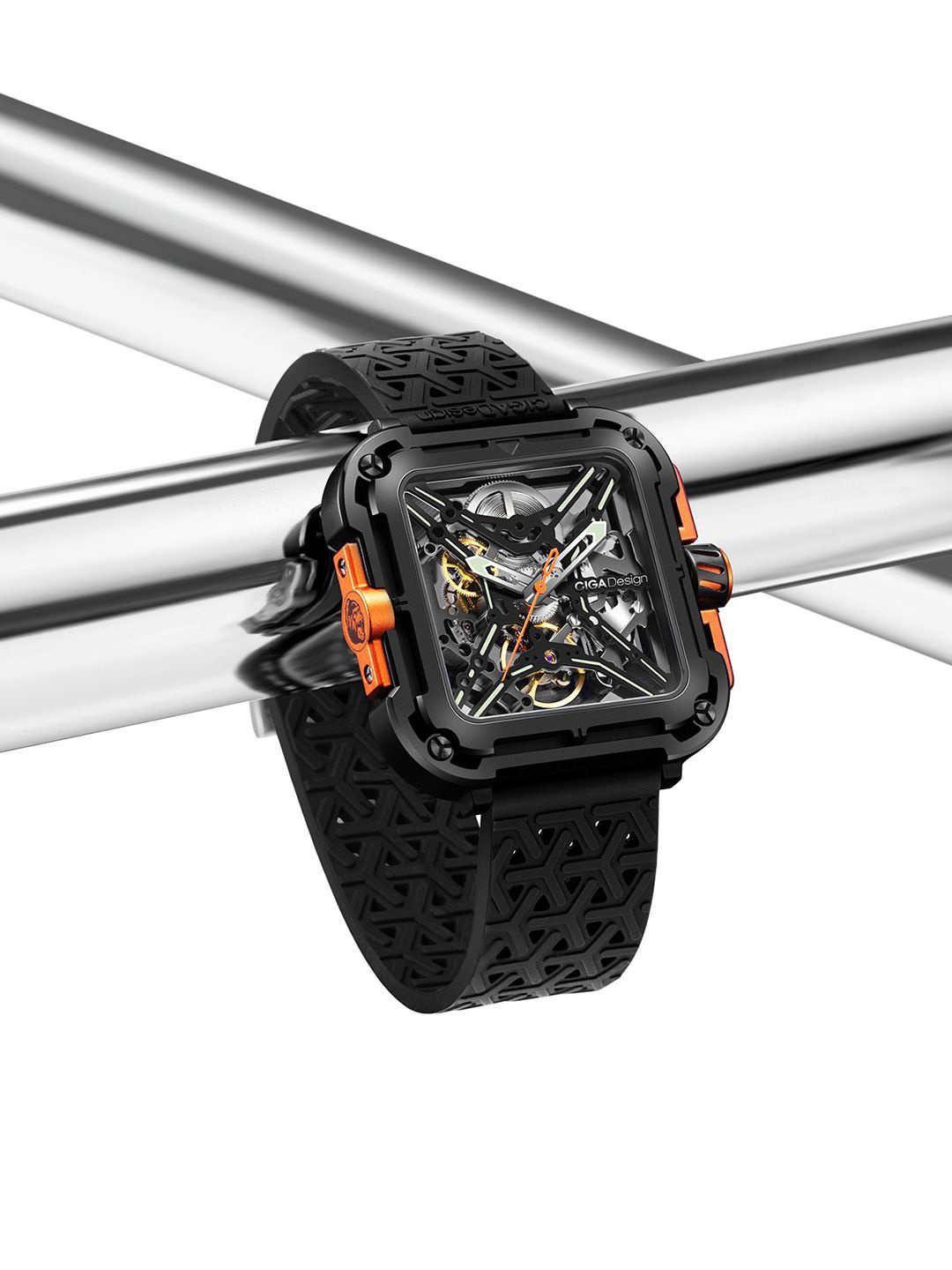 CIGA Design Men Dial & Straps Analogue Automatic Motion Powered Watch X011-BLOG-W25BK, Black
CIGA Design Men Dial & Straps Analogue Automatic Motion Powered Watch X011-BLOG-W25BK, Black