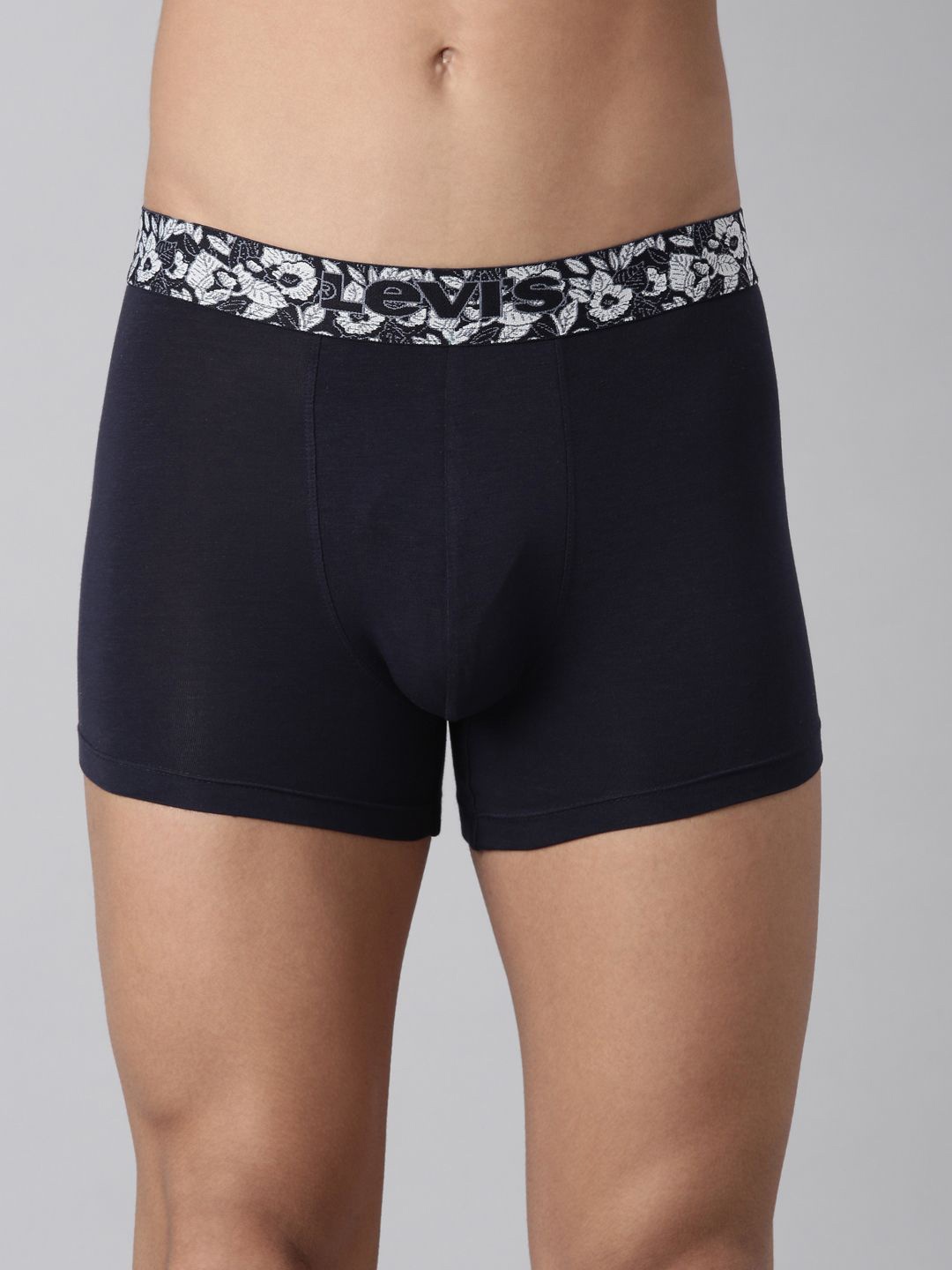 Levis Men Solid Tencel Micro Modal Supima Cotton with Jacquard Ultrasoft Waistband Trunk, Navy blue
Levis Men Solid Tencel Micro Modal Supima Cotton with Jacquard Ultrasoft Waistband Trunk, Navy blue