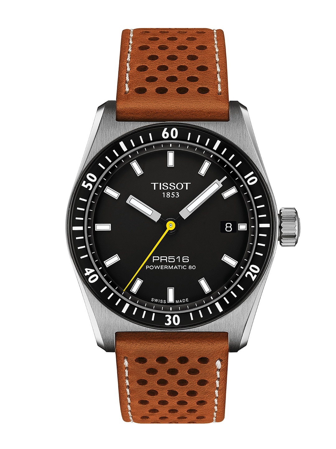 TISSOT Unisex Dial & Leather Straps Analogue Automatic Motion Powered Watch T1494071605100, Black
TISSOT Unisex Dial & Leather Straps Analogue Automatic Motion Powered Watch T1494071605100, Black