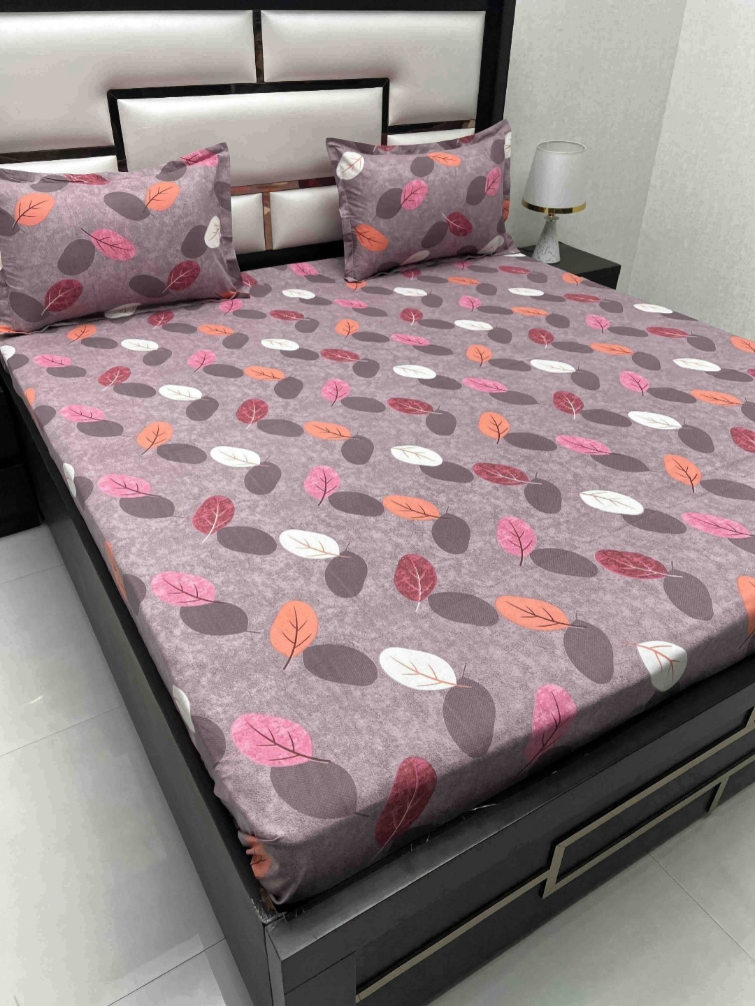 Pure Decor Passion Purple Printed Pure Cotton 250 TC Queen Bedsheet Set 2.26 m x 2.57 m
Pure Decor Passion Purple Printed Pure Cotton 250 TC Queen Bedsheet Set 2.26 m x 2.57 m
