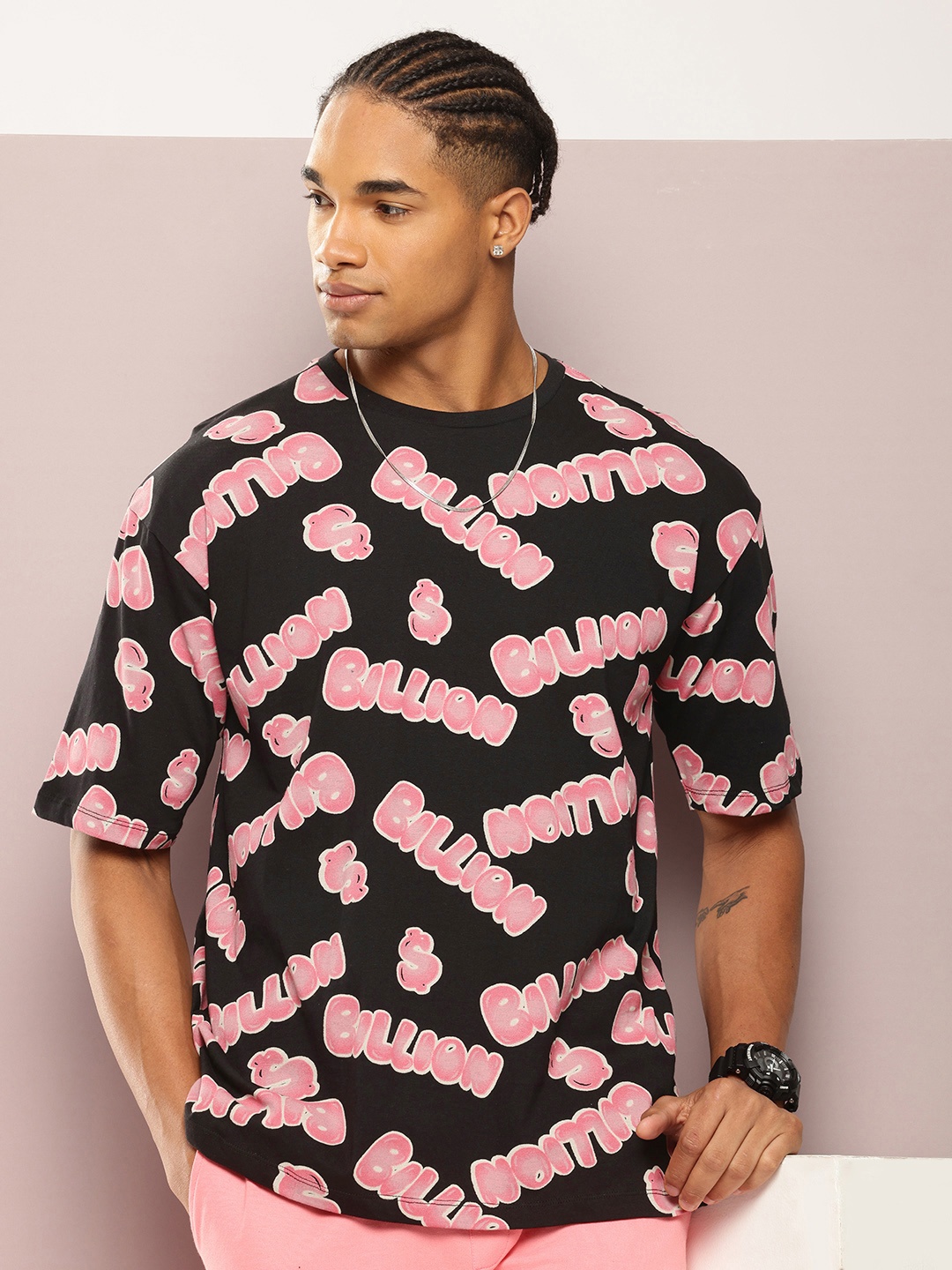 Kook N Keech Typography Printed Drop-Shoulder Sleeves Pure Cotton Oversized T-shirt, Black
Kook N Keech Typography Printed Drop-Shoulder Sleeves Pure Cotton Oversized T-shirt, Black