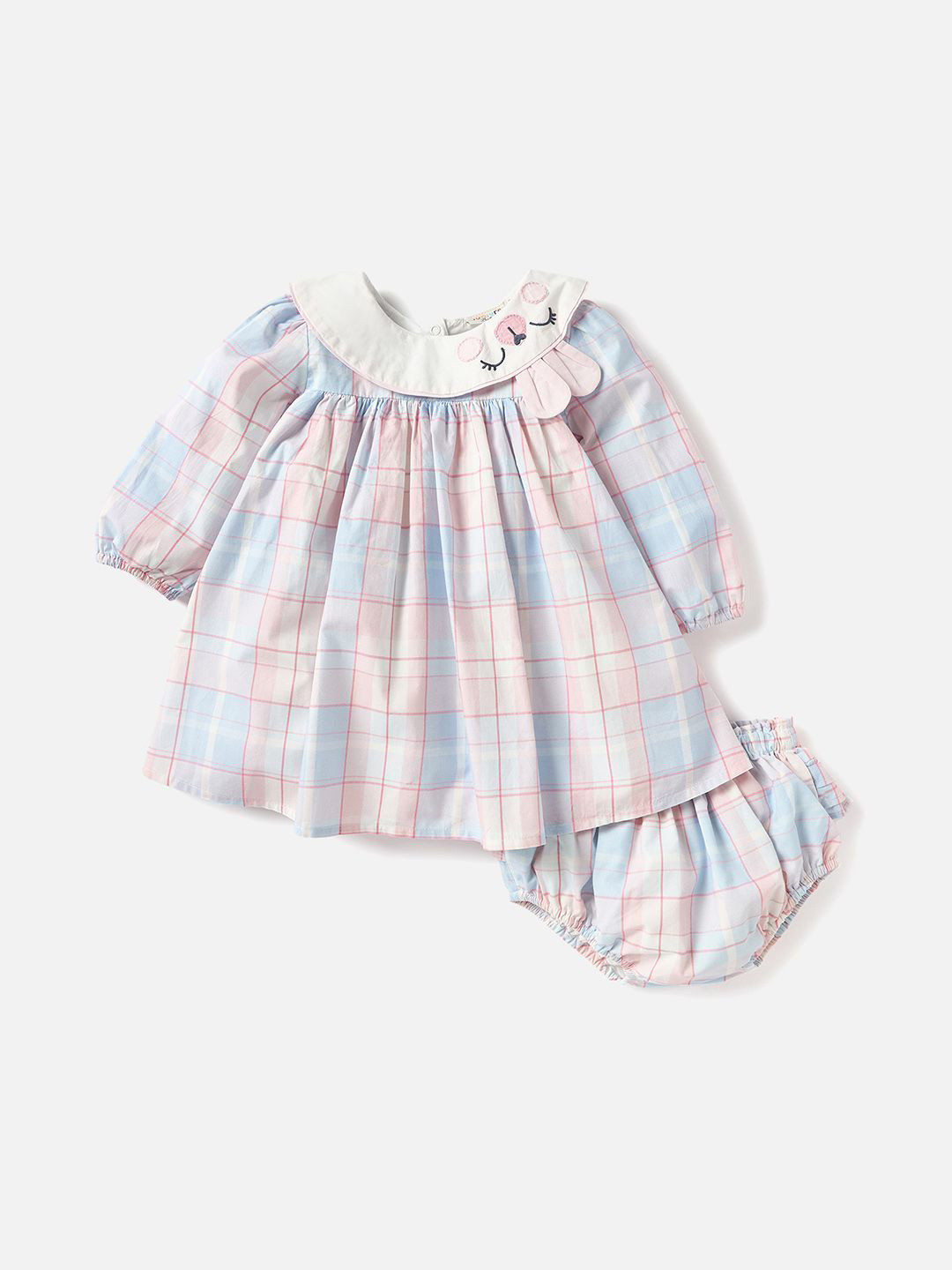 Juniors by Babyshop Girls Cotton Checked Puff Sleeve A-Line Dress, Multi
Juniors by Babyshop Girls Cotton Checked Puff Sleeve A-Line Dress, Multi