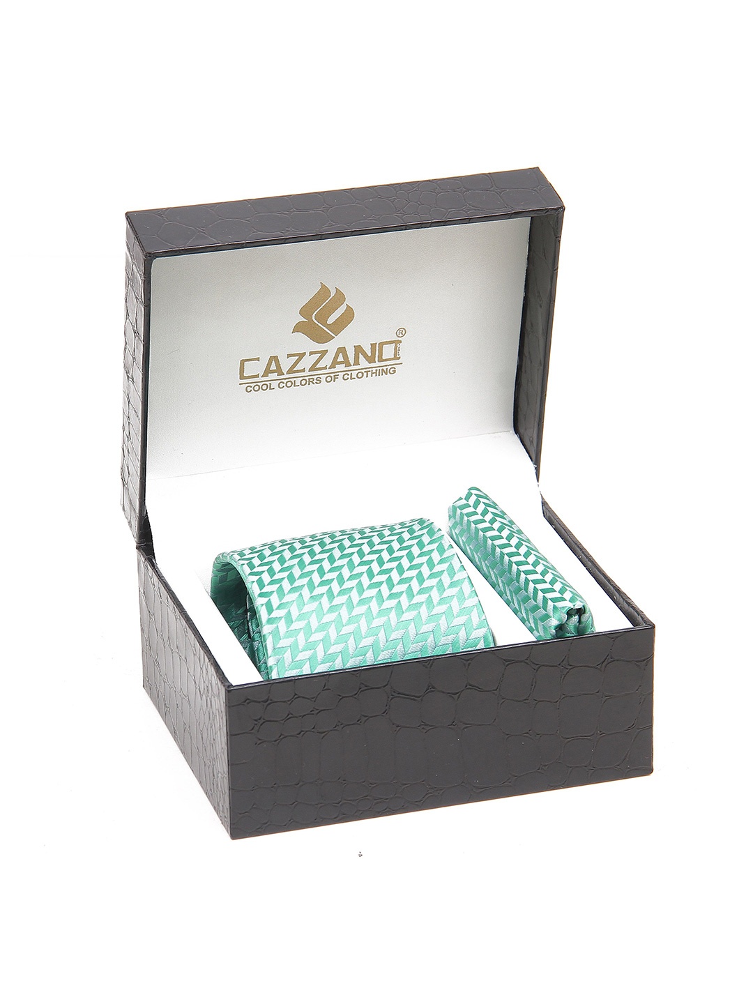Cazzano Men Accessory Gift Set Tie and Pocket Square Comes with a box, Turquoise blue
Cazzano Men Accessory Gift Set Tie and Pocket Square Comes with a box, Turquoise blue