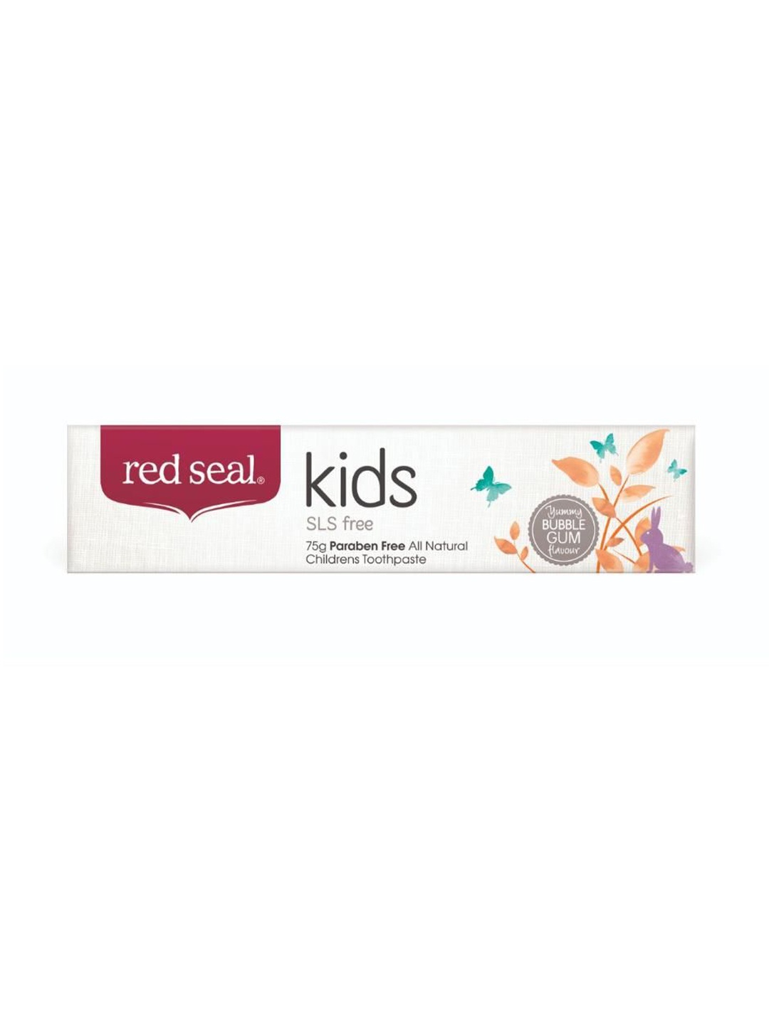 Red Seal Kids Set Of 2 SLS Free Natural Toothpaste - 75 g Each - Bubblegum Flavour, White
Red Seal Kids Set Of 2 SLS Free Natural Toothpaste - 75 g Each - Bubblegum Flavour, White