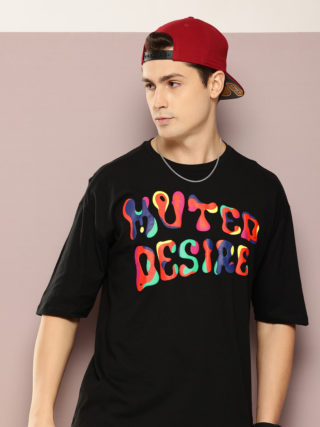 Kook N Keech Typography Printed Drop-Shoulder Sleeves Pure Cotton Oversized T-shirt, Black
Kook N Keech Typography Printed Drop-Shoulder Sleeves Pure Cotton Oversized T-shirt, Black
