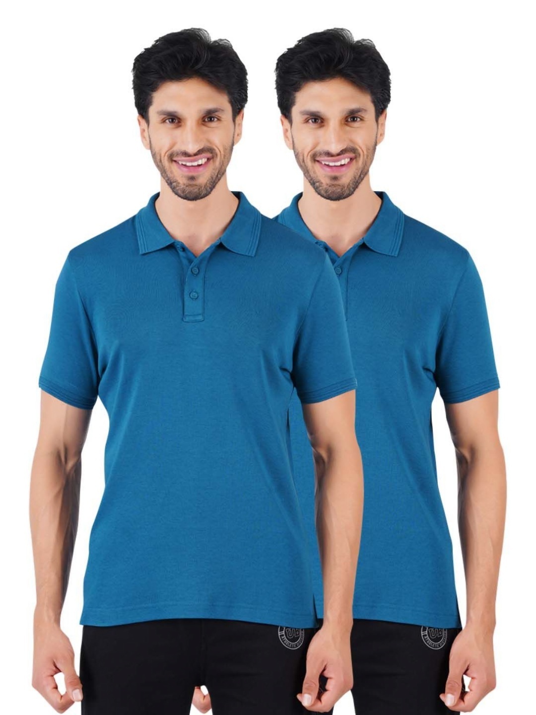 Ramraj Pack Of 2 Polo Collar Breathable Lightweight Pure Cotton Casual T-shirt, Blue
Ramraj Pack Of 2 Polo Collar Breathable Lightweight Pure Cotton Casual T-shirt, Blue