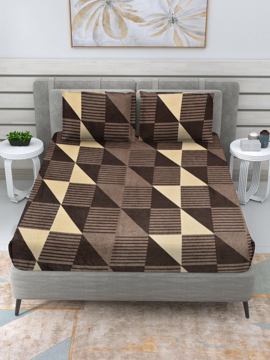 Myntra Elegant Homes RR Creations Brown 300 TC Woollen Queen Bedsheet Set 2.54 m x 2.28 m
Myntra Elegant Homes RR Creations Brown 300 TC Woollen Queen Bedsheet Set 2.54 m x 2.28 m