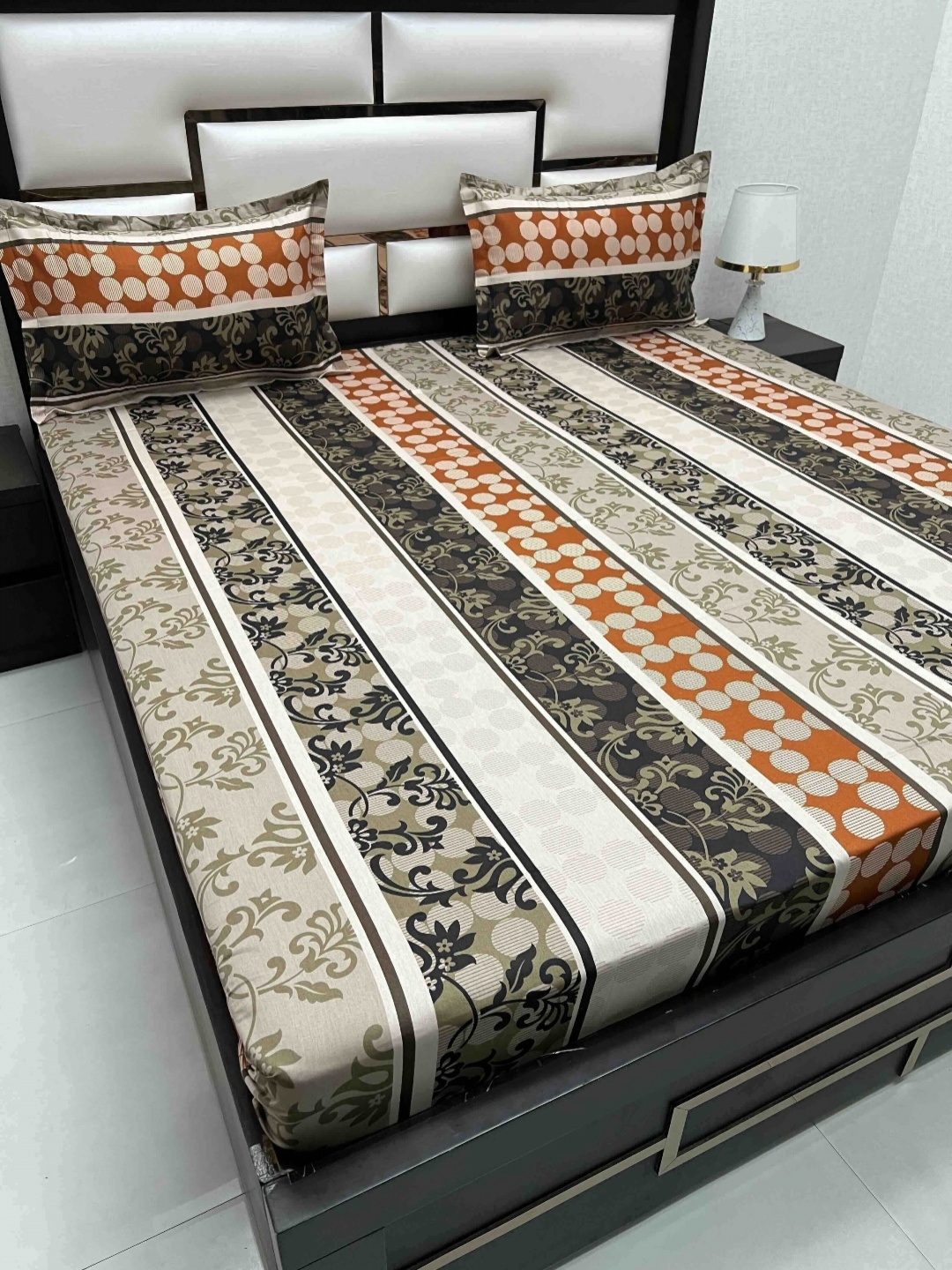 Pure Decor Passion Fur Brown Printed 230 TC Pure Cotton Queen Bedsheet Set 2.26 m x 2.55 m
Pure Decor Passion Fur Brown Printed 230 TC Pure Cotton Queen Bedsheet Set 2.26 m x 2.55 m