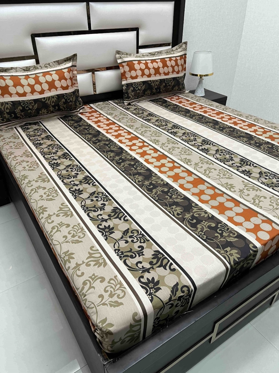 Pure Decor Passion Fur Brown Printed 300 TC Pure Cotton Queen Bedsheet Set 2.27 m x 2.55 m
Pure Decor Passion Fur Brown Printed 300 TC Pure Cotton Queen Bedsheet Set 2.27 m x 2.55 m