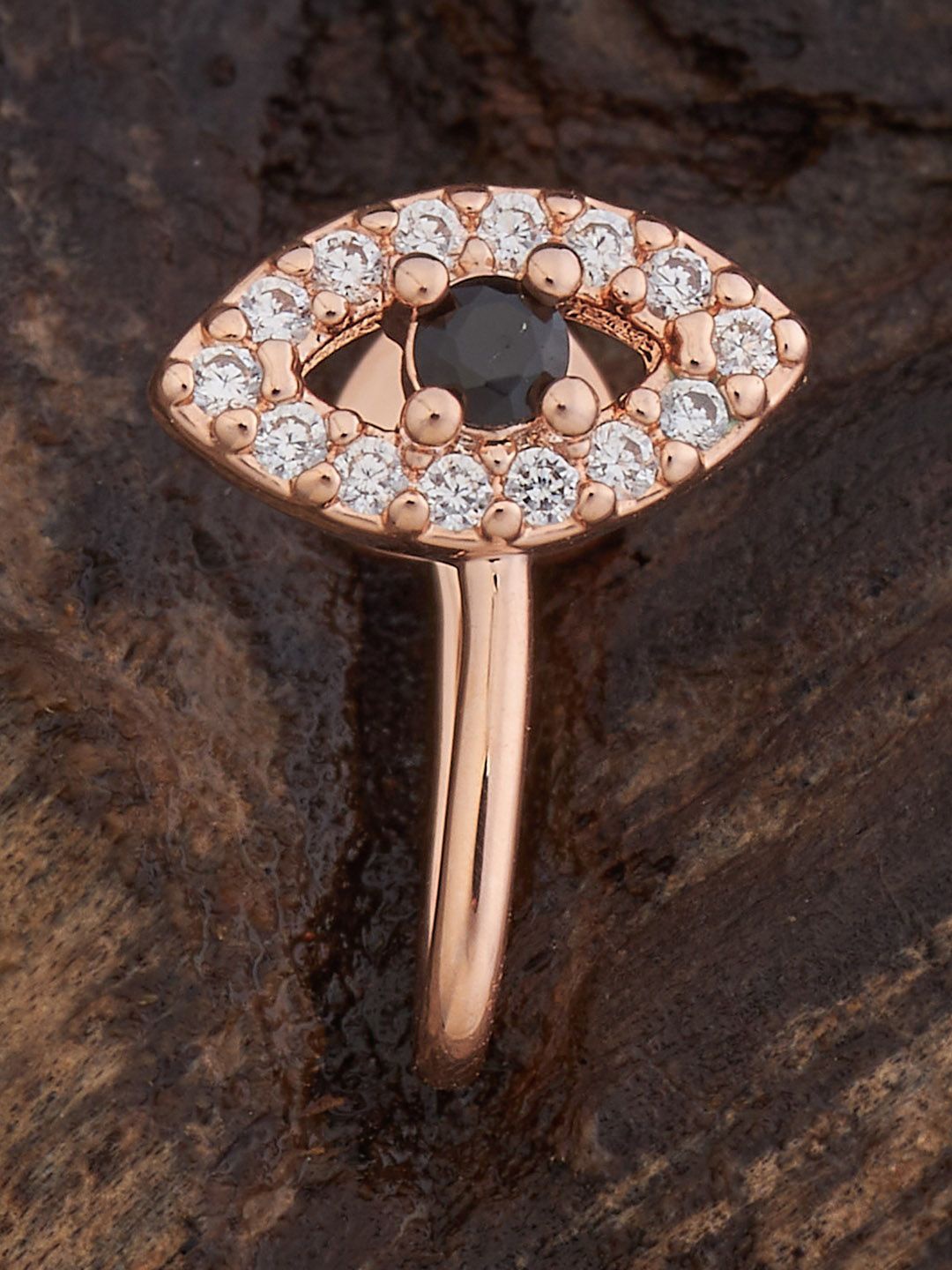 Kushal's Fashion Jewellery Rose Gold-Plated Cubic Zirconia-Stone Studded Stud Nosepin
Kushal's Fashion Jewellery Rose Gold-Plated Cubic Zirconia-Stone Studded Stud Nosepin