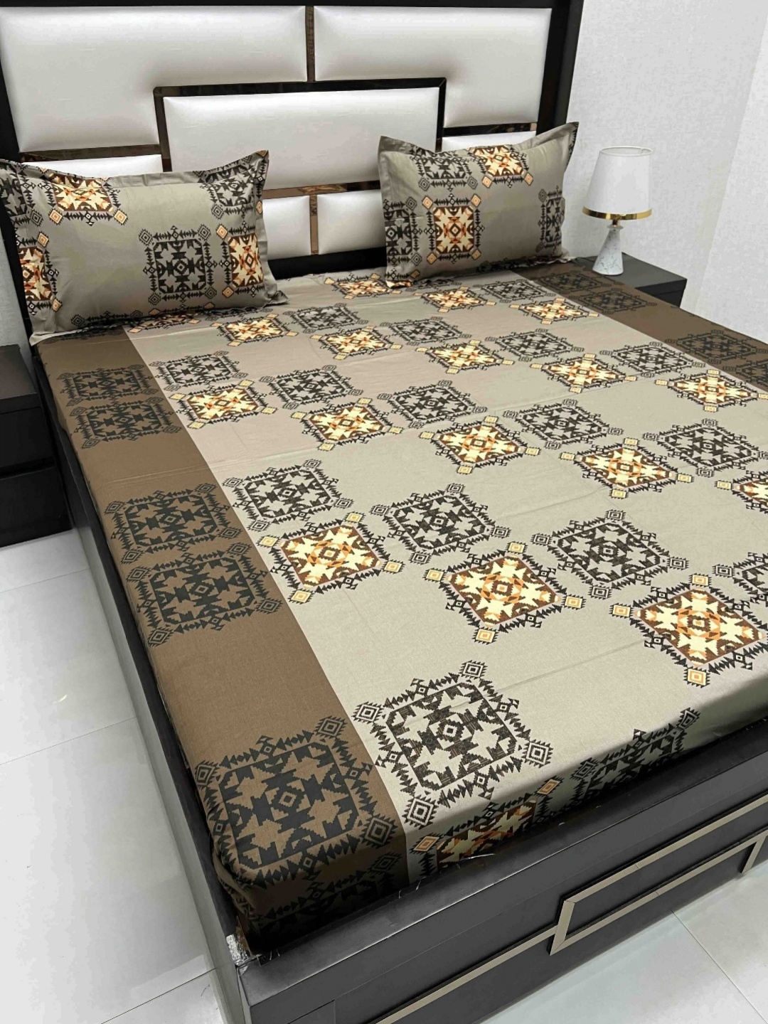 Pure Decor Passion Fur Brown Printed 230 TC Pure Cotton Queen Bedsheet Set 2.26 m x 2.55 m
Pure Decor Passion Fur Brown Printed 230 TC Pure Cotton Queen Bedsheet Set 2.26 m x 2.55 m