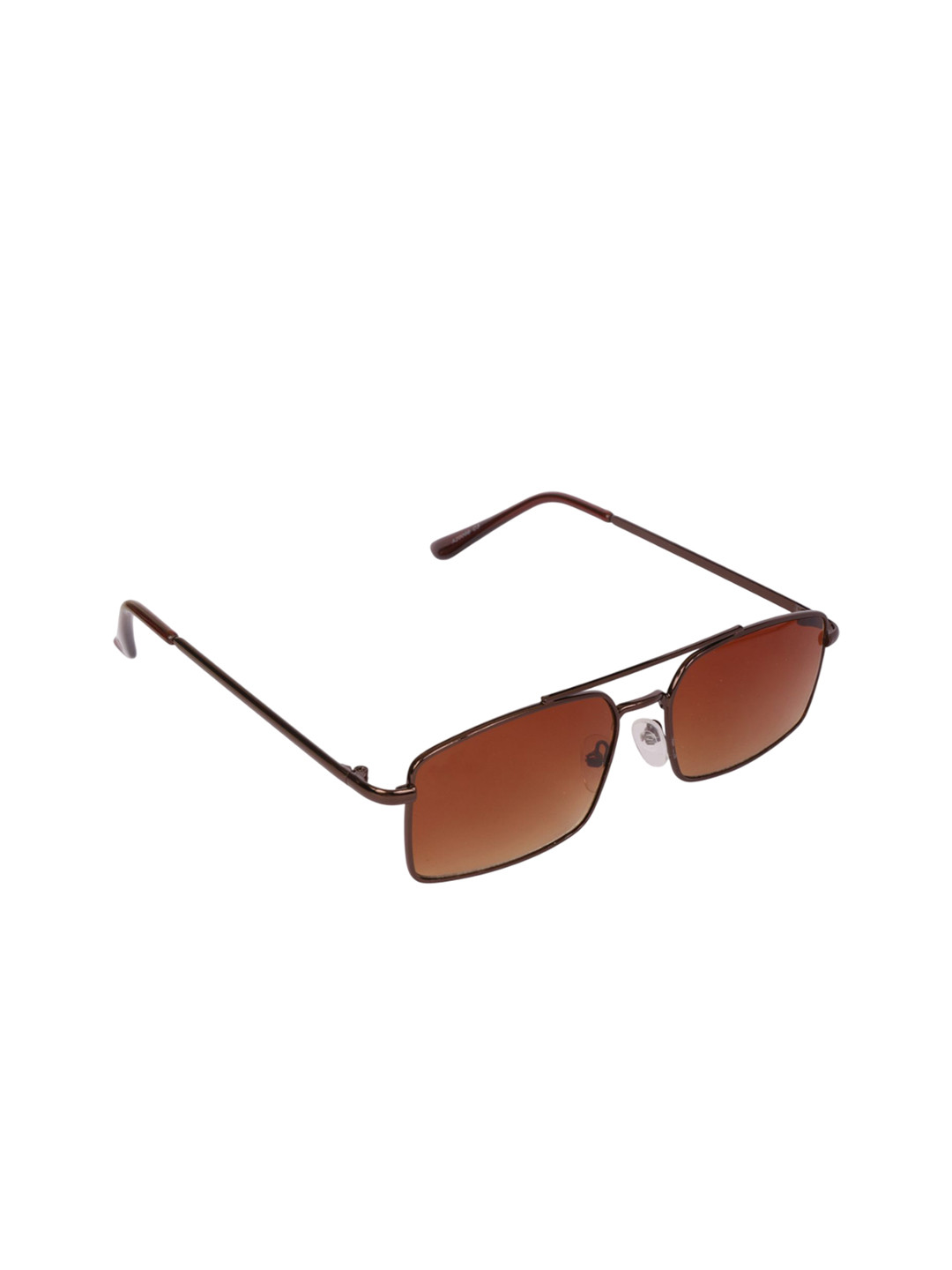 SUNNIES Unisex Rectangle Sunglasses with UV Protected Lens, Brown 
SUNNIES Unisex Rectangle Sunglasses with UV Protected Lens, Brown