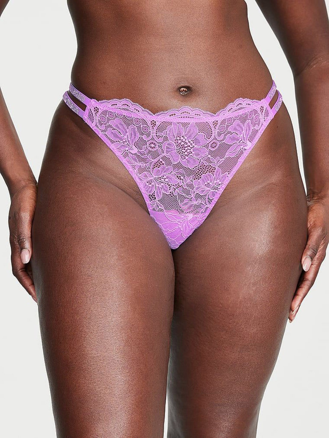 Victoria's Secret Double Shine Strap Lace Brazilian Panty 1123813807GL, Purple
Victoria's Secret Double Shine Strap Lace Brazilian Panty 1123813807GL, Purple