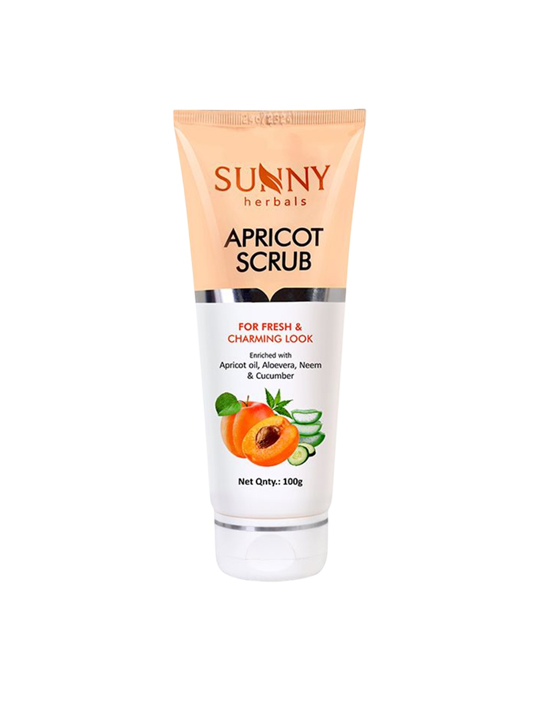 SUNNY HERBALS Apricot Scrub For Fresh & Charming Looks With Aloevera - 100 g, Off white
SUNNY HERBALS Apricot Scrub For Fresh & Charming Looks With Aloevera - 100 g, Off white