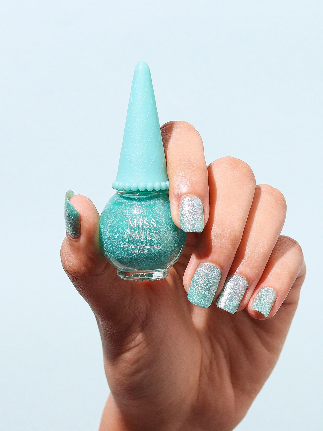 MISS NAILS Ice Cream Collection Cruelty-Free Toxic Free Nail Polish 10 ml - Shade 01, Blue
MISS NAILS Ice Cream Collection Cruelty-Free Toxic Free Nail Polish 10 ml - Shade 01, Blue