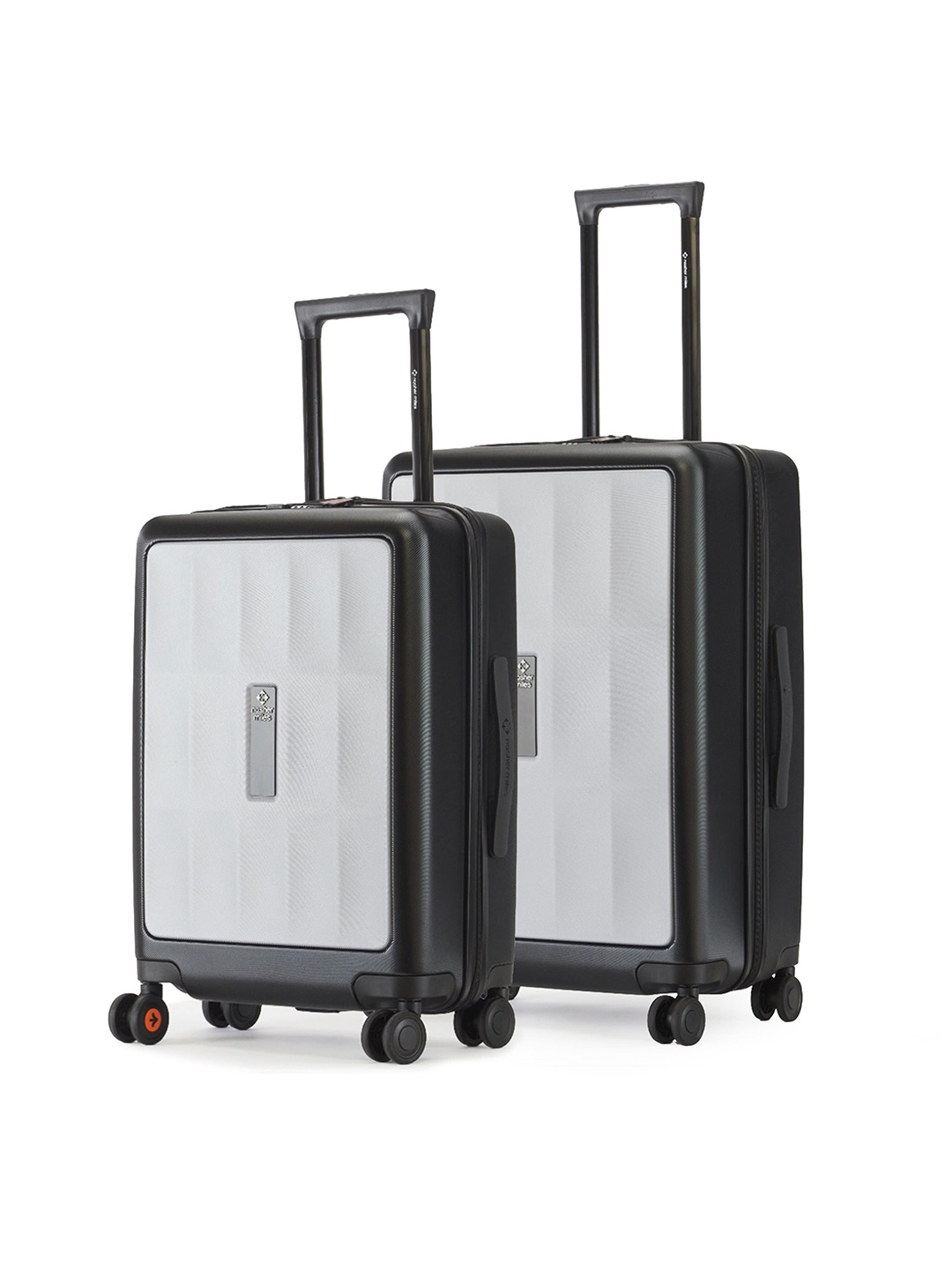 Nasher Miles Zanzibar Polycarbonate Set of 2 S/M Grey Black Trolley Bags (55-65 cm)
Nasher Miles Zanzibar Polycarbonate Set of 2 S/M Grey Black Trolley Bags (55-65 cm)