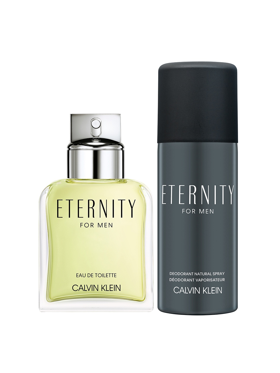 Calvin Klein Eternity Men Gift Set - Eau De Toilette 100ml & Deodorant 150ml, Black
Calvin Klein Eternity Men Gift Set - Eau De Toilette 100ml & Deodorant 150ml, Black