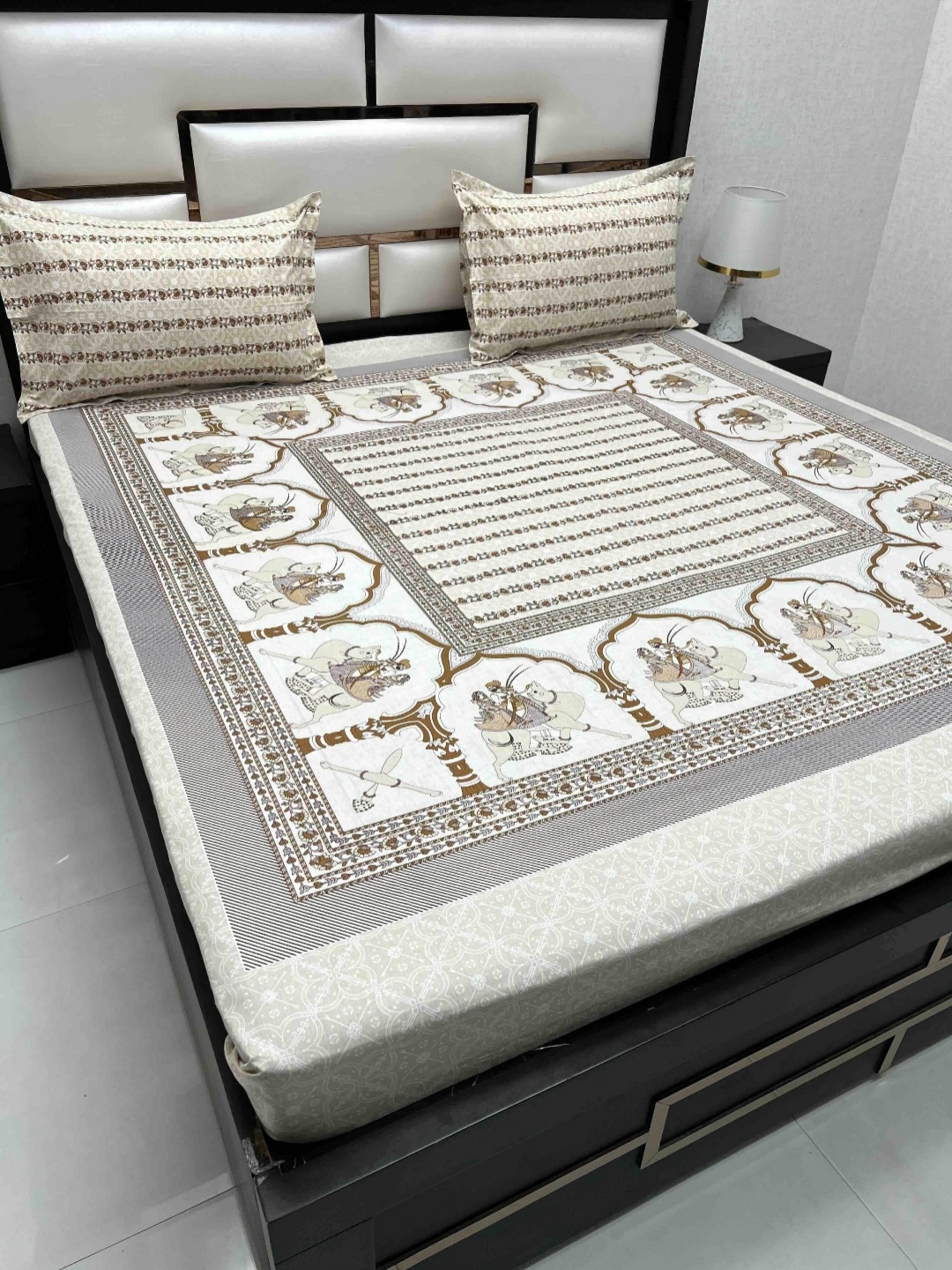 Pure Decor Cotton King Size Double Bed Bedsheet With 2 Pillow Covers 2.74m X 2.74m, White
Pure Decor Cotton King Size Double Bed Bedsheet With 2 Pillow Covers 2.74m X 2.74m, White
