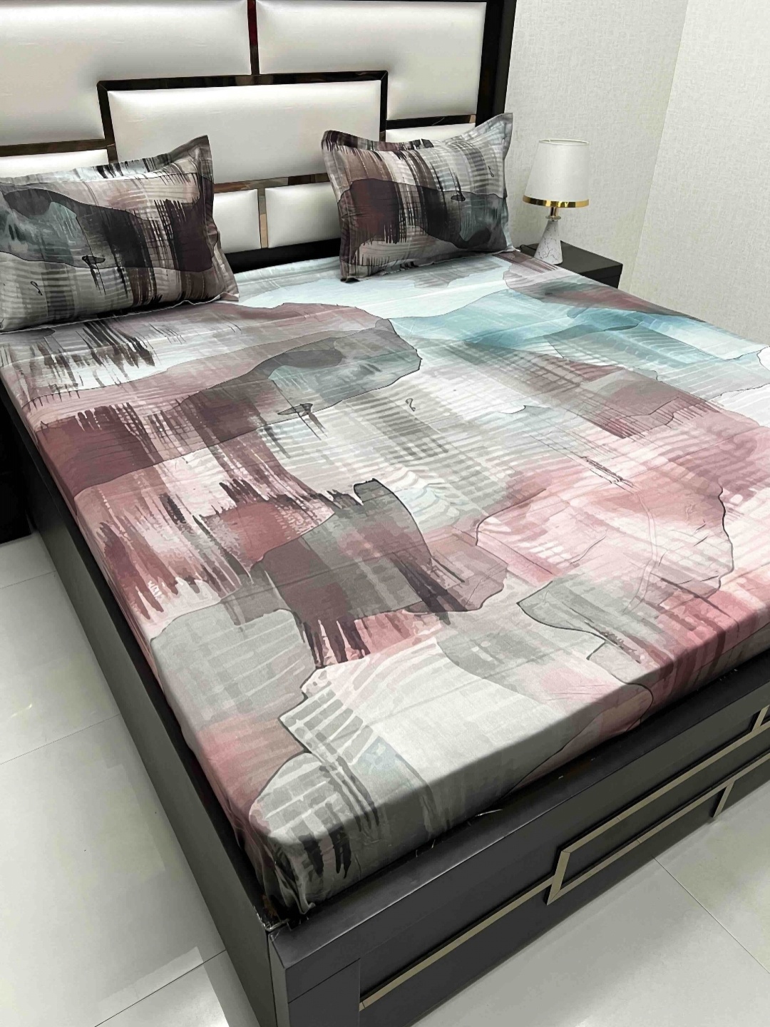 Pure Decor Cotton King Size Double Bed Bedsheet With 2 Pillow Covers 2.74m X 2.74m, Pink
Pure Decor Cotton King Size Double Bed Bedsheet With 2 Pillow Covers 2.74m X 2.74m, Pink