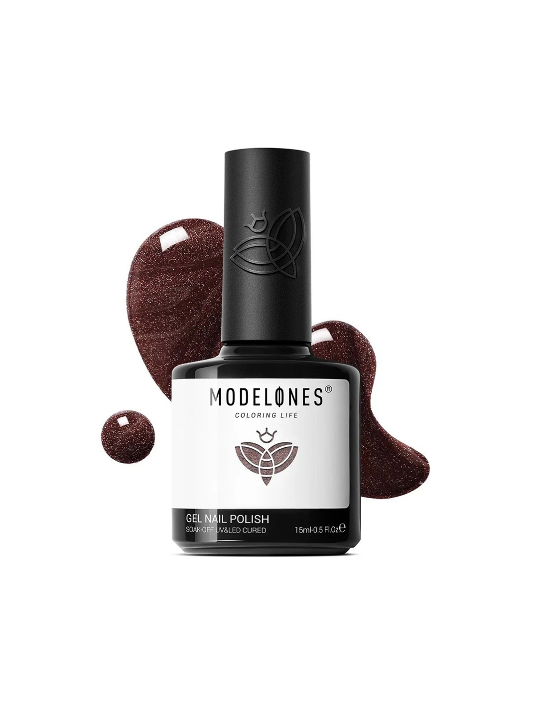 Modelones Soak Off UV & LED Long Lasting Gel Nail Polish - 15 ml- Beyond Limited 0933, Brown
Modelones Soak Off UV & LED Long Lasting Gel Nail Polish - 15 ml- Beyond Limited 0933, Brown