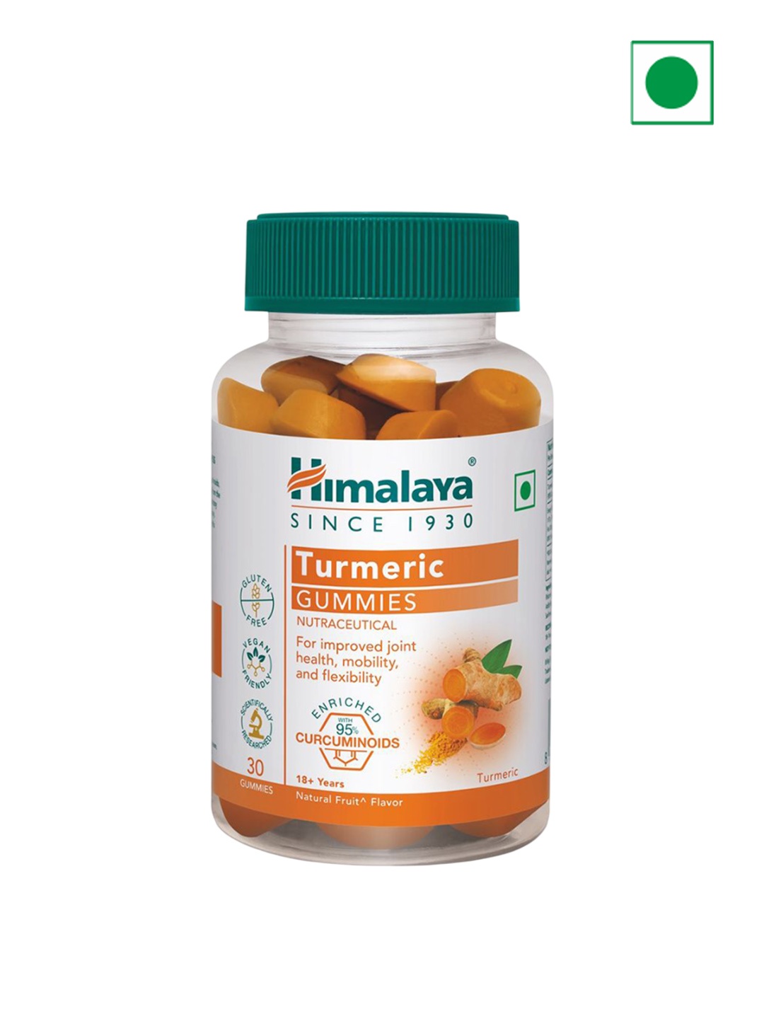 Himalaya 18+ Turmeric Gummies For Improved Joint Health & Flexibility - 30No- Fruit Flavor, Yellow
Himalaya 18+ Turmeric Gummies For Improved Joint Health & Flexibility - 30No- Fruit Flavor, Yellow