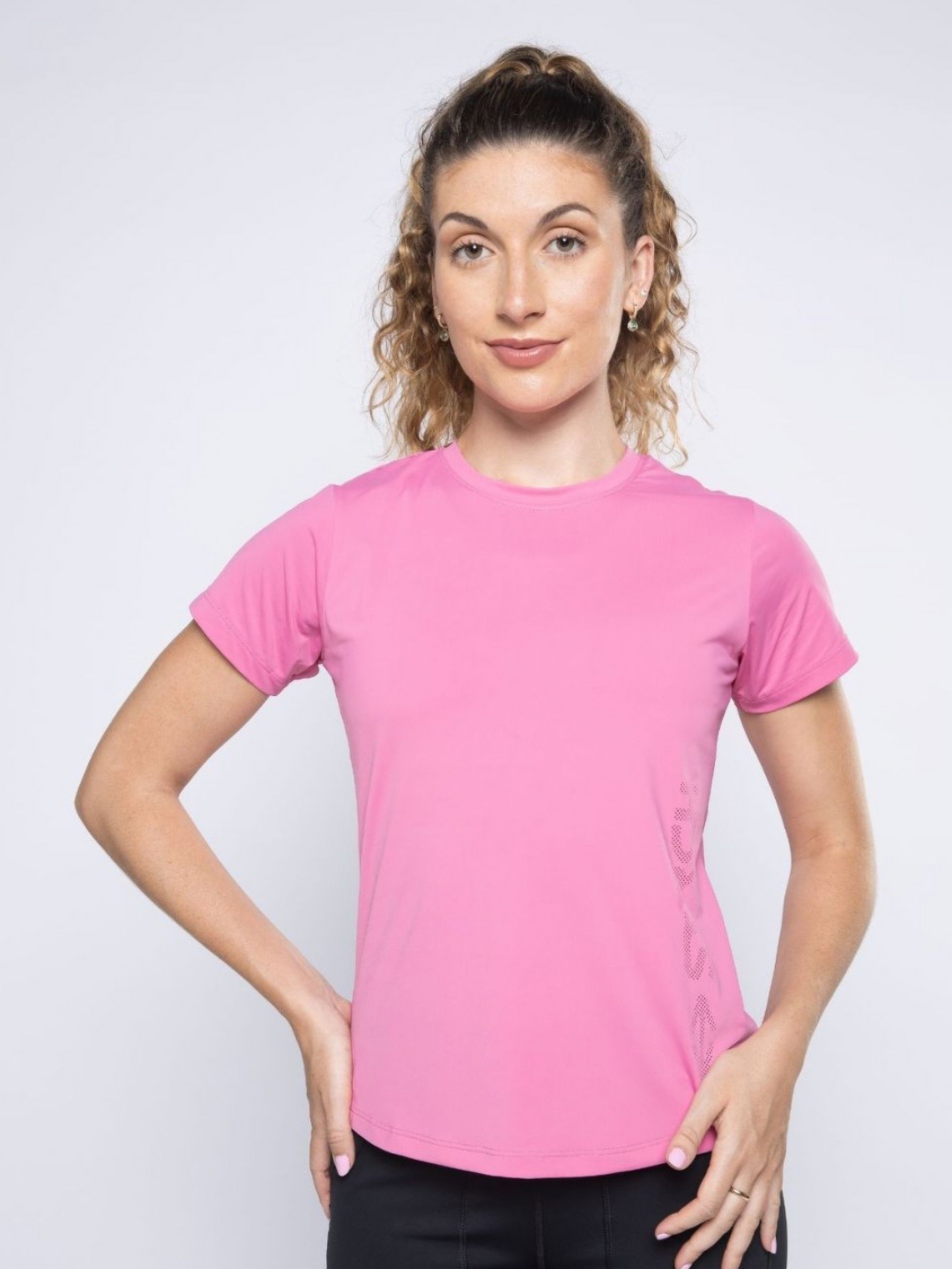 STRCH Women Printed V-Neck Drop-Shoulder Sleeves Anti Odour Pockets T-shirt, Pink
STRCH Women Printed V-Neck Drop-Shoulder Sleeves Anti Odour Pockets T-shirt, Pink