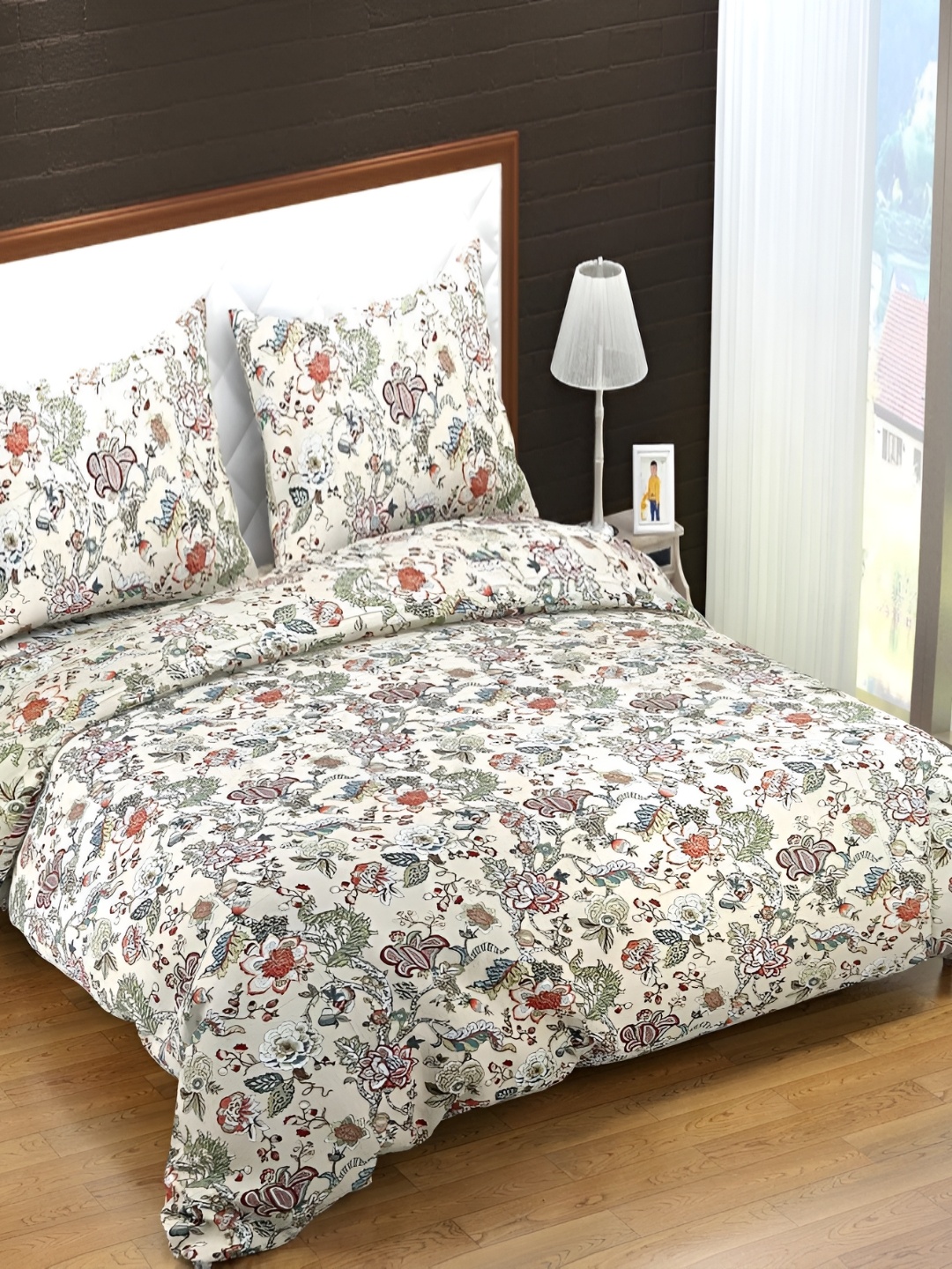 Trance Home Linen Pure Cotton Printed Queen Rajai Cover/Blanket Cover/Quilt Cover with Zipper, Off white
Trance Home Linen Pure Cotton Printed Queen Rajai Cover/Blanket Cover/Quilt Cover with Zipper, Off white