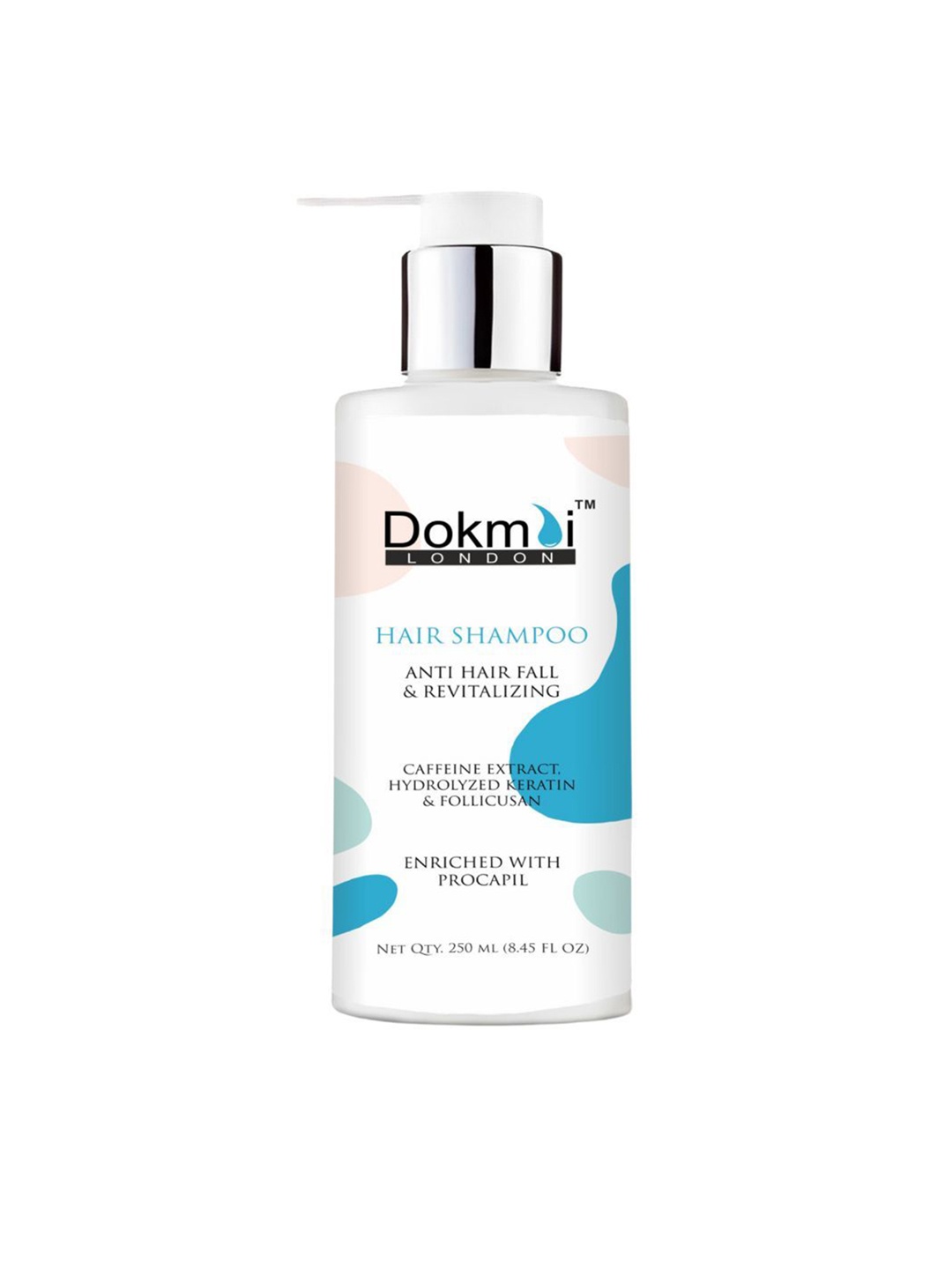 Dokmai London Anti Hair Fall & Revitalizing Shampoo Enriched With Procapil - 250 ml, Transparent
Dokmai London Anti Hair Fall & Revitalizing Shampoo Enriched With Procapil - 250 ml, Transparent