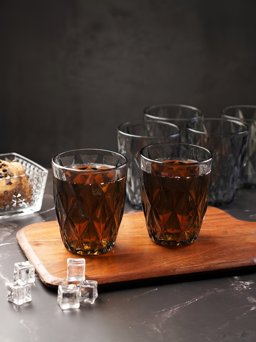 ceradeco Black 6 Pieces Diamond Cut Dishwasher And Microwave Safe Whisky Glass- 280ml
ceradeco Black 6 Pieces Diamond Cut Dishwasher And Microwave Safe Whisky Glass- 280ml