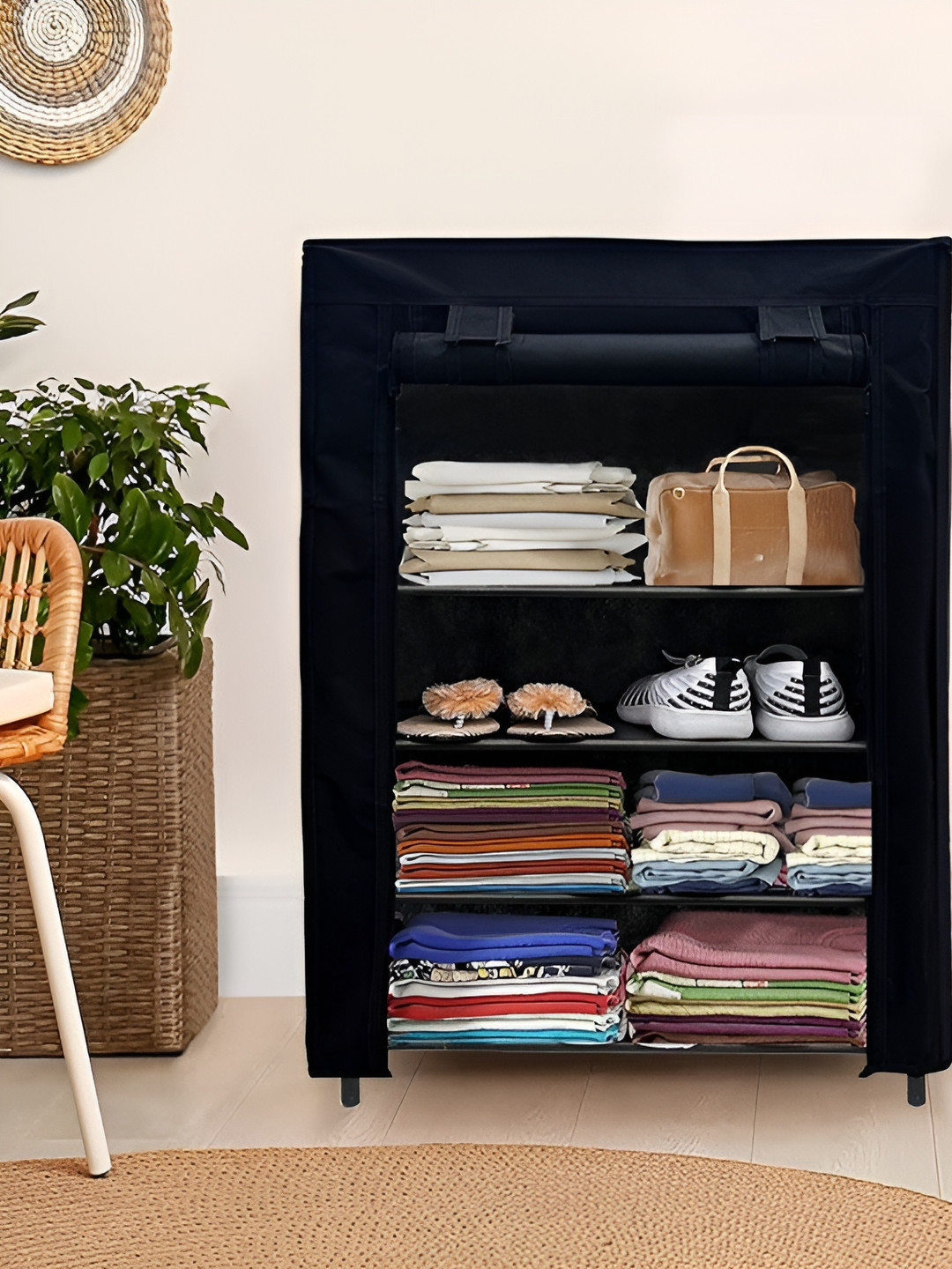 Rmerchants Black Set of 1 Water Resistant Shoes Organiser Organisers
Rmerchants Black Set of 1 Water Resistant Shoes Organiser Organisers