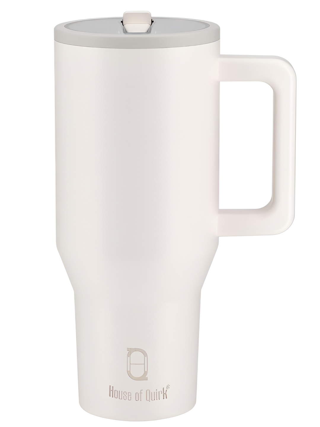 HOUSE OF QUIRK Cream-Coloured Single Stainless Steel Double Wall Vacuum Tumbler 1.2 L
HOUSE OF QUIRK Cream-Coloured Single Stainless Steel Double Wall Vacuum Tumbler 1.2 L