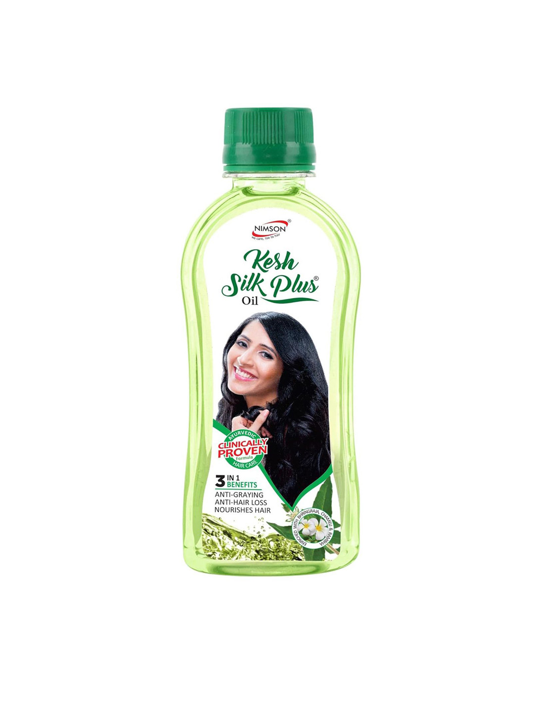 Nimson Kesh Silk Plus Hair Oil To Nourishes Scalp & Healthy Hair - 450 ml, Green
Nimson Kesh Silk Plus Hair Oil To Nourishes Scalp & Healthy Hair - 450 ml, Green