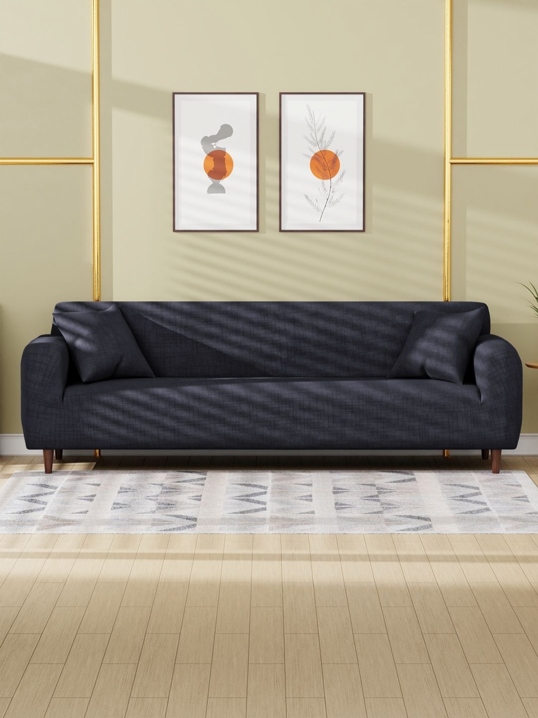 Myntra Elegant Homes Blue Abstract Printed Four Seater Sofa Cover With Cushion Covers
Myntra Elegant Homes Blue Abstract Printed Four Seater Sofa Cover With Cushion Covers