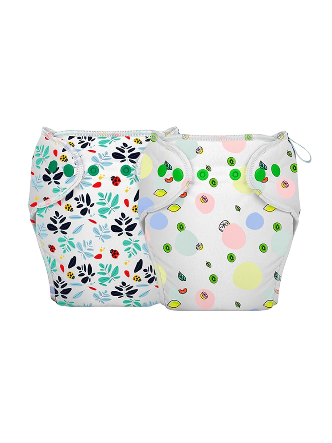 Bumberry Pack Of 2 Printed Reusable & Adjustable Cloth Diaper SN02_P124122_LXL-Multi, White
Bumberry Pack Of 2 Printed Reusable & Adjustable Cloth Diaper SN02_P124122_LXL-Multi, White