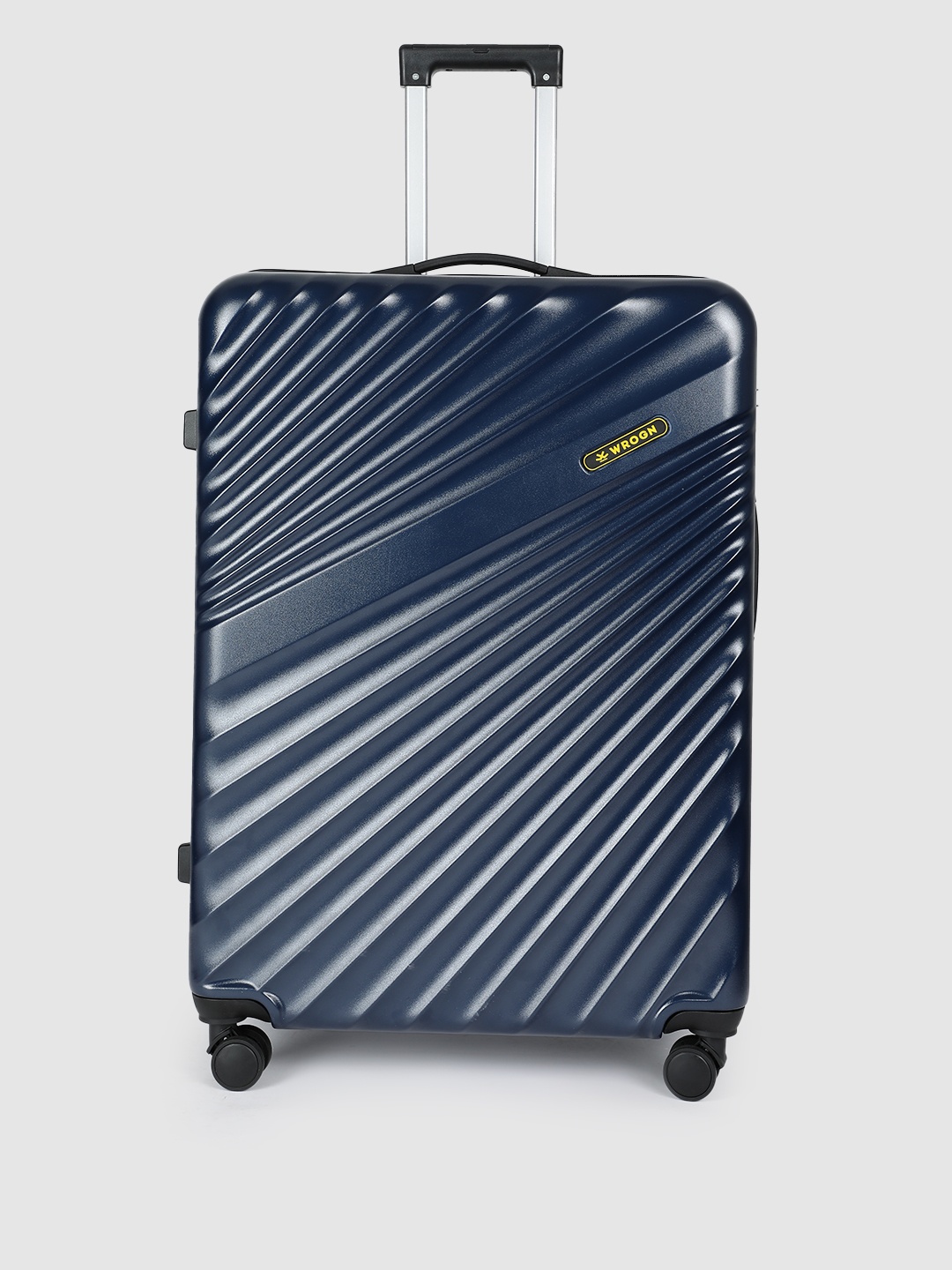 WROGN Maverick 360 Degree Rotation Hard-Sided Large-Sized Trolley Bag - 117L, Navy blue
WROGN Maverick 360 Degree Rotation Hard-Sided Large-Sized Trolley Bag - 117L, Navy blue