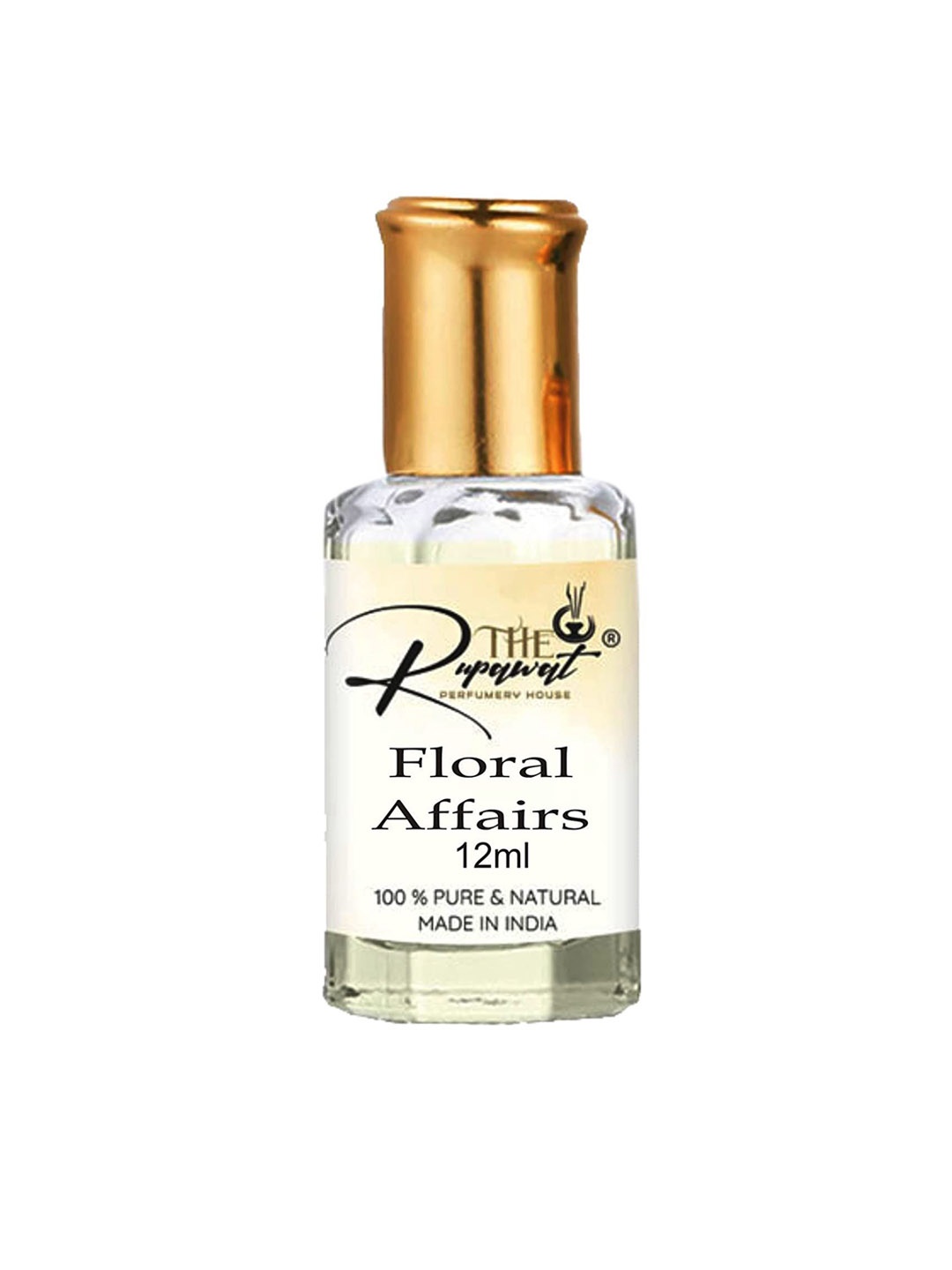 THE RUPAWAT Perfumery House Floral Affairs 100% Natural Alcohol Free Attar - 12 ml, Transparent
THE RUPAWAT Perfumery House Floral Affairs 100% Natural Alcohol Free Attar - 12 ml, Transparent