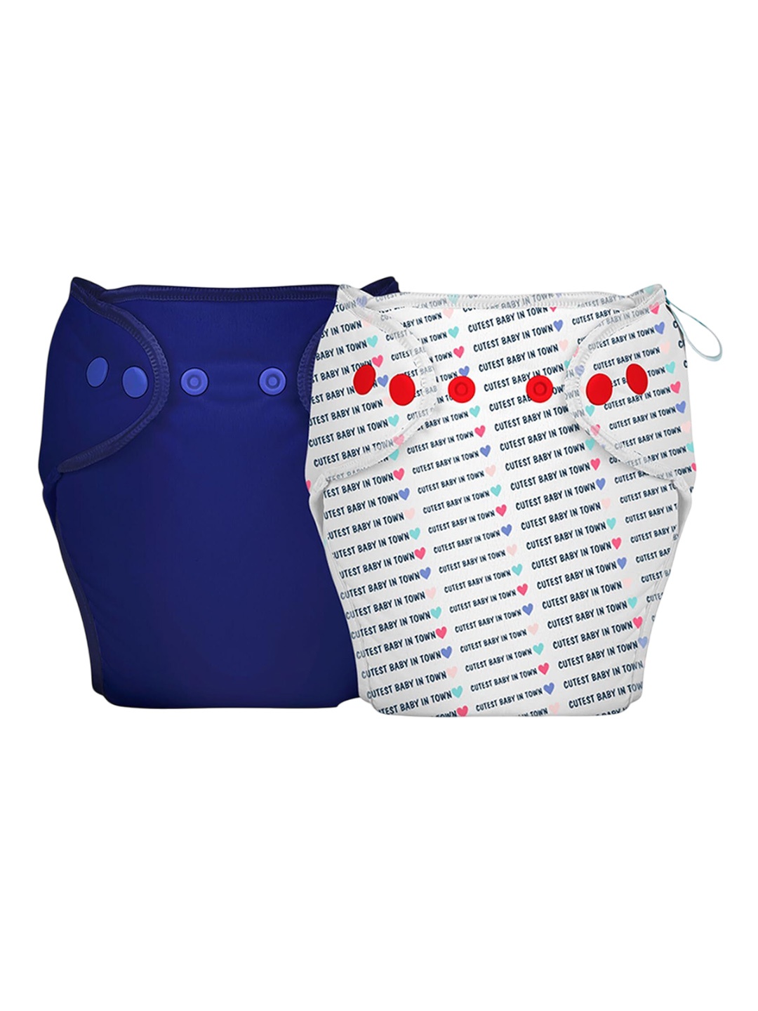 Bumberry Pack Of 2 Printed Reusable & Adjustable Cloth Diaper SN02_P125S022_LXL-Multi, Navy blue
Bumberry Pack Of 2 Printed Reusable & Adjustable Cloth Diaper SN02_P125S022_LXL-Multi, Navy blue