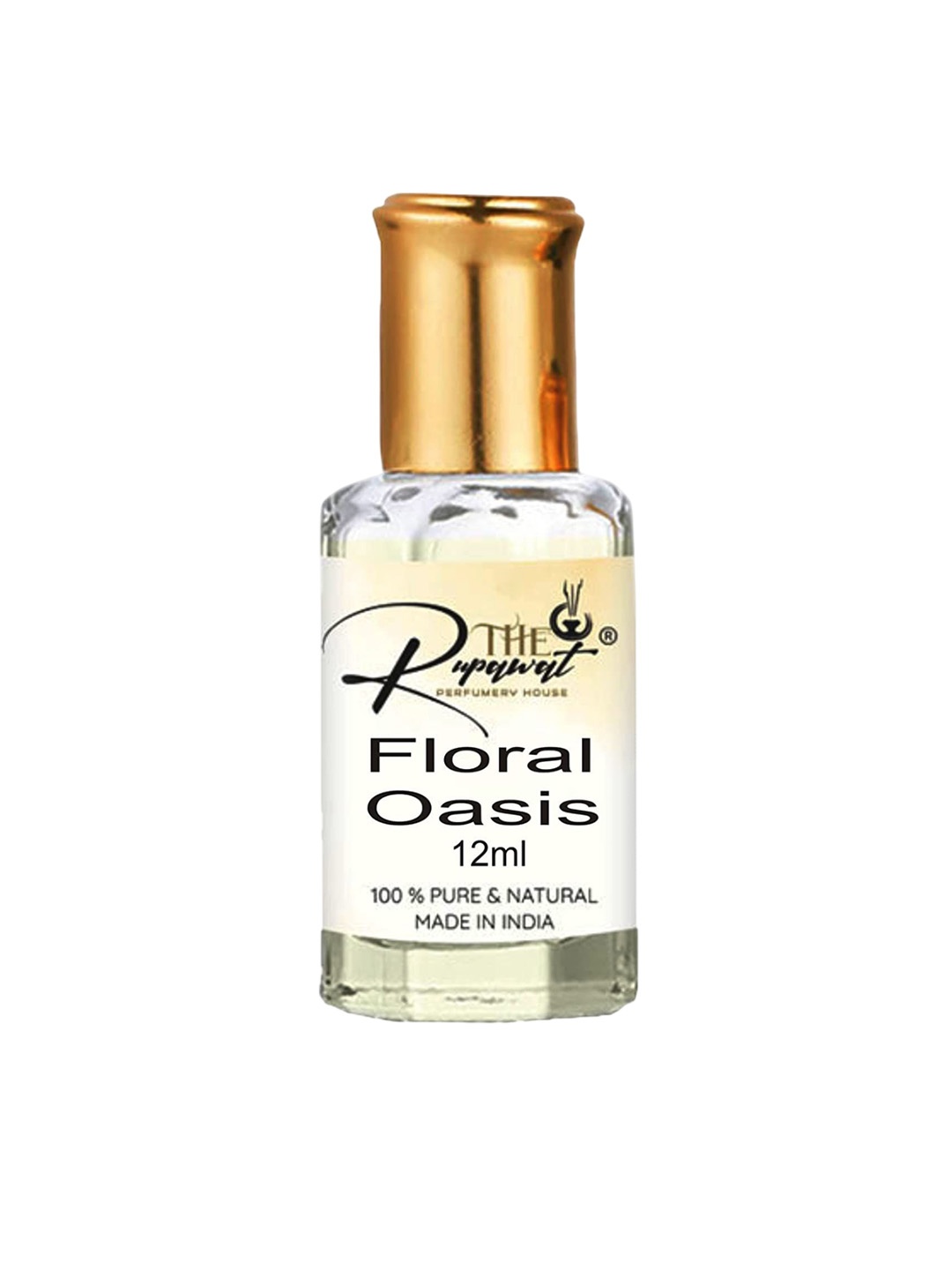 THE RUPAWAT Perfumery House Floral Oasis 100% Natural Alcohol Free Attar - 12 ml, Transparent
THE RUPAWAT Perfumery House Floral Oasis 100% Natural Alcohol Free Attar - 12 ml, Transparent