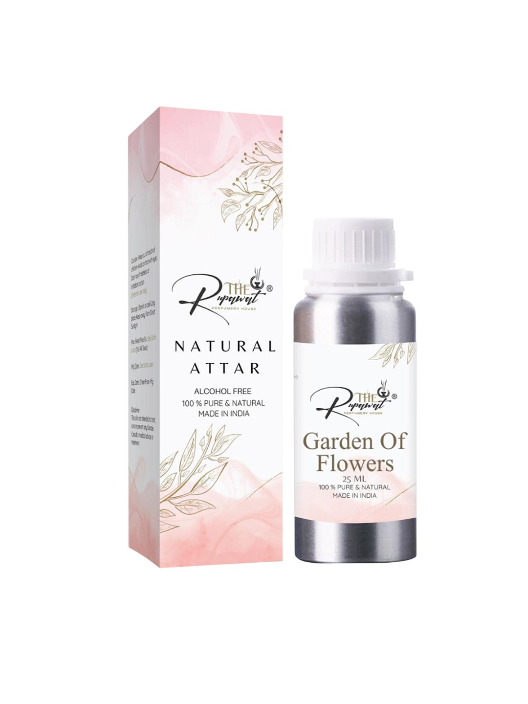 THE RUPAWAT Perfumery House Garden Of Flowers 100% Natural Alcohol Free Attar- 25 ml, Transparent
THE RUPAWAT Perfumery House Garden Of Flowers 100% Natural Alcohol Free Attar- 25 ml, Transparent