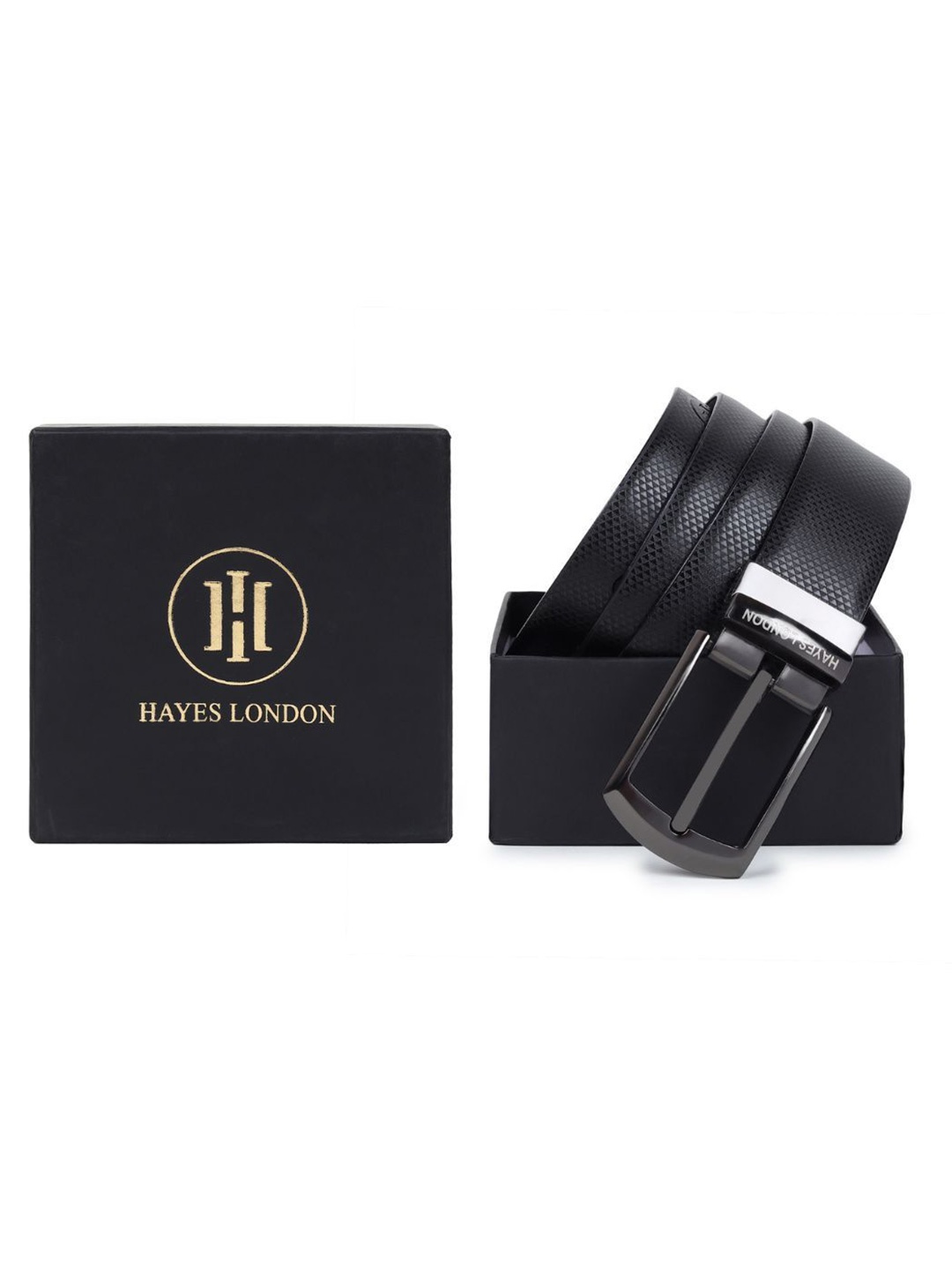 Hayes London Men Reversible Leather Belts PU Formal Belt With Metal Buckle Regal, Grey
Hayes London Men Reversible Leather Belts PU Formal Belt With Metal Buckle Regal, Grey
