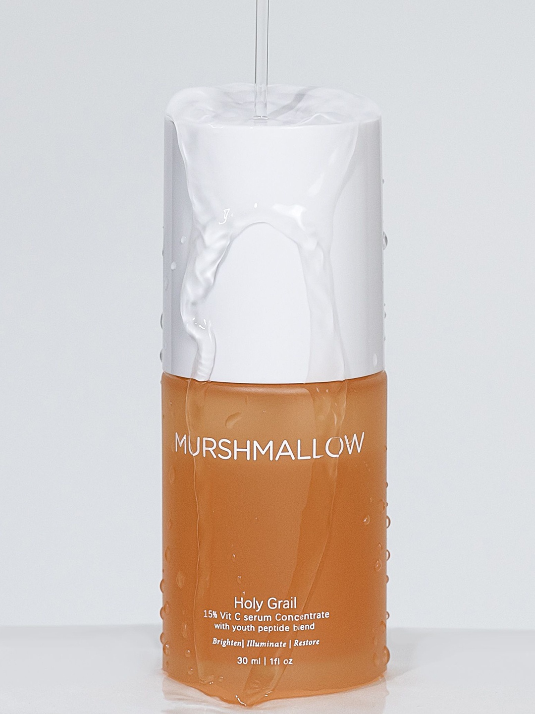 Murshmallow Holy Grail 15% Vit C Serum Concentrate With Youth Peptide Blend - 30 ml, Orange
Murshmallow Holy Grail 15% Vit C Serum Concentrate With Youth Peptide Blend - 30 ml, Orange