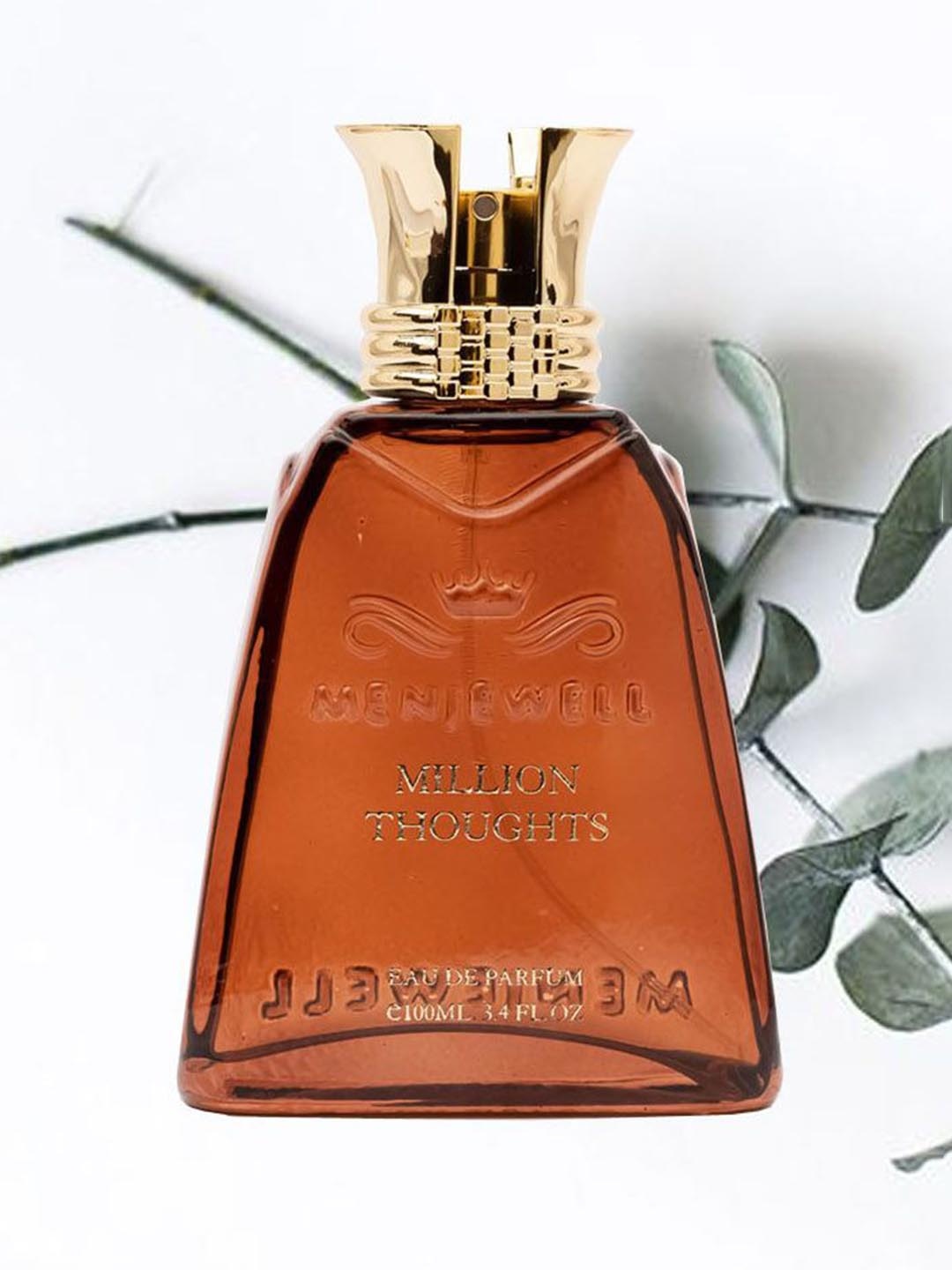 Menjewell Men Set of 2 Million Thoughts & Floral Love Eau De Parfum - 100 ml Each, White
Menjewell Men Set of 2 Million Thoughts & Floral Love Eau De Parfum - 100 ml Each, White