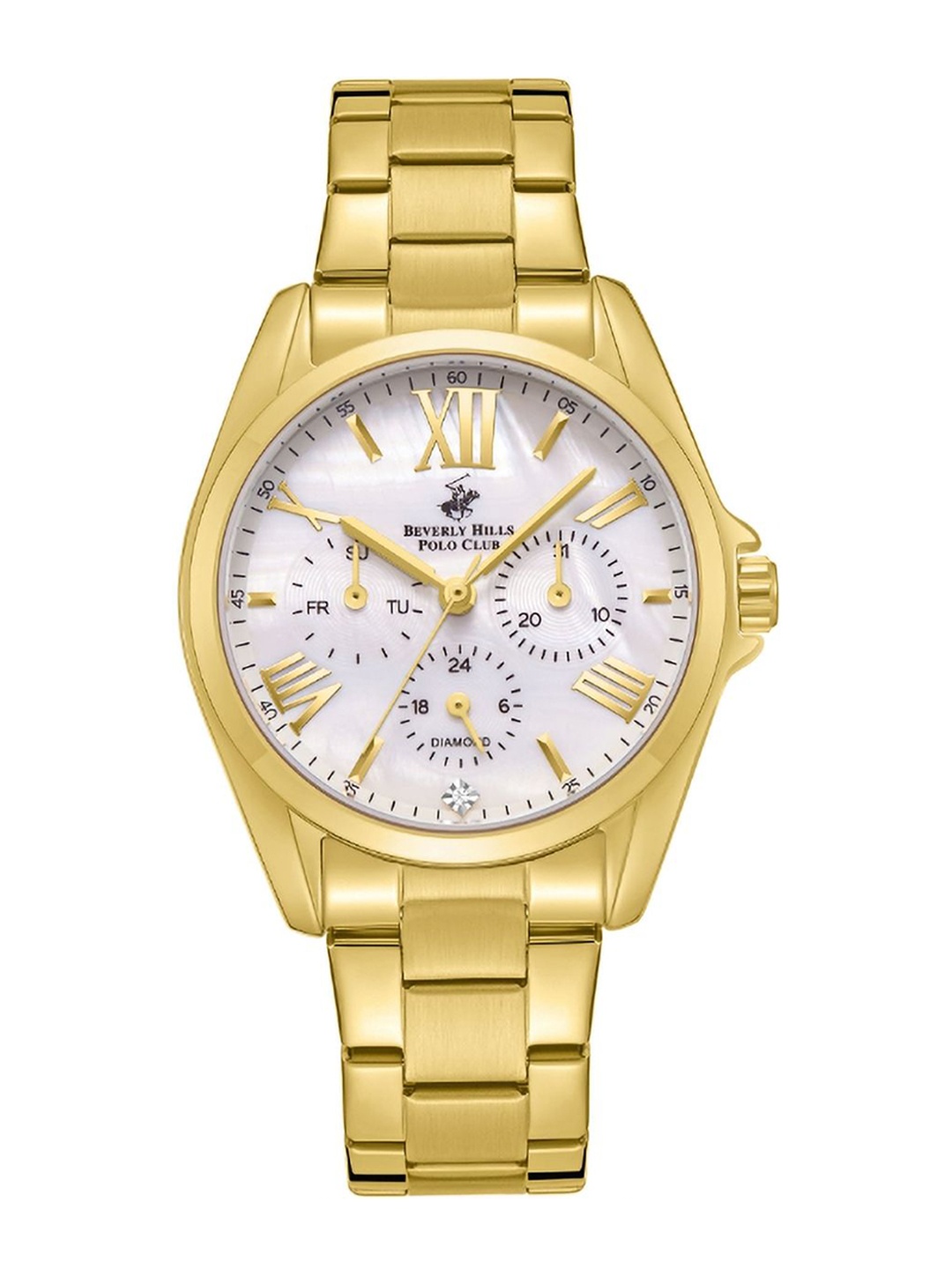 Beverly Hills Polo Club Women Dial & Bracelet Style Straps Analogue Watch BP5038Y.120, White
Beverly Hills Polo Club Women Dial & Bracelet Style Straps Analogue Watch BP5038Y.120, White