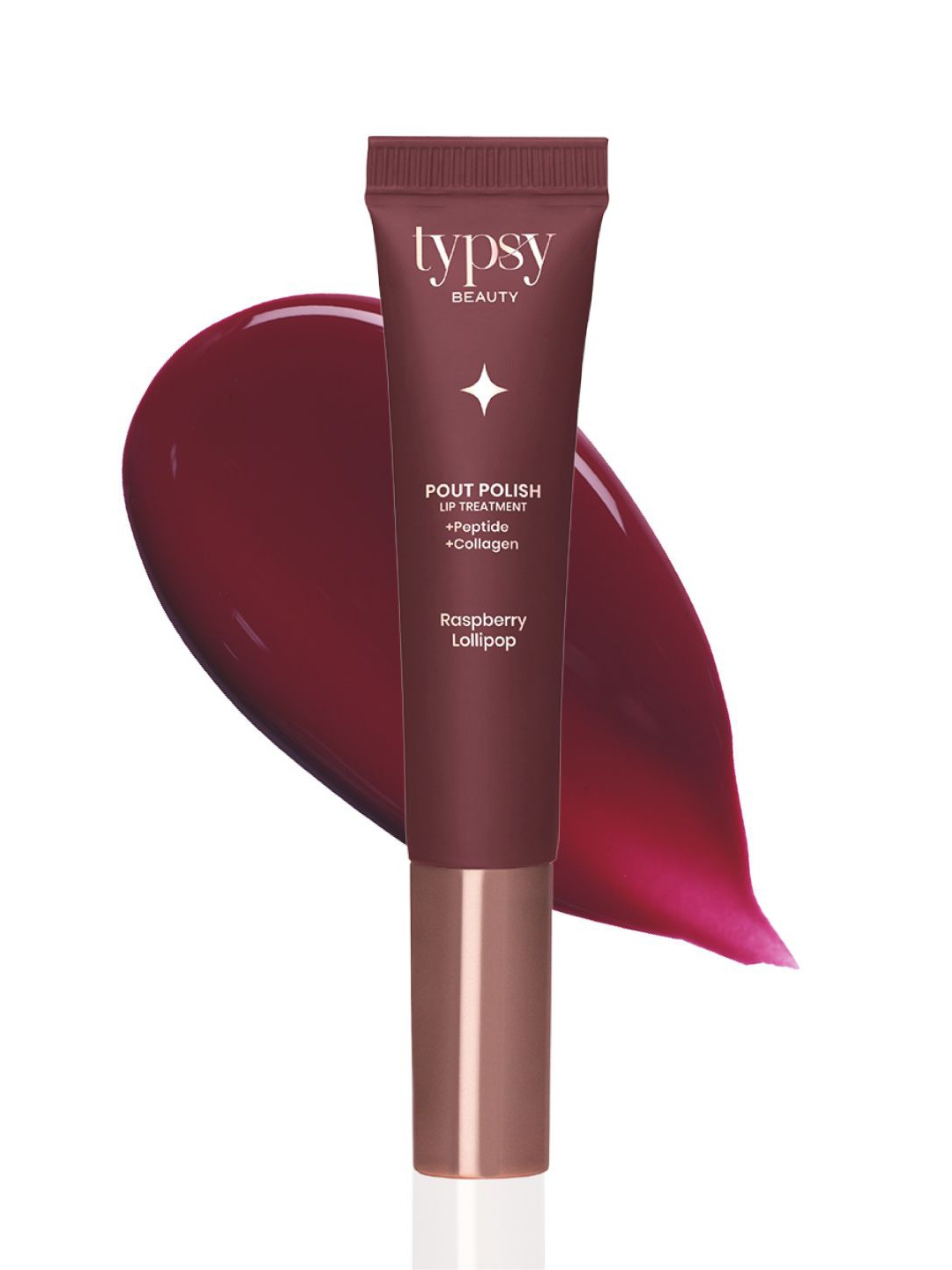 Typsy Beauty Pout Polish Peptide Lip Treatment Balm- 16g - Raspberry Lollipop 03, Maroon
Typsy Beauty Pout Polish Peptide Lip Treatment Balm- 16g - Raspberry Lollipop 03, Maroon