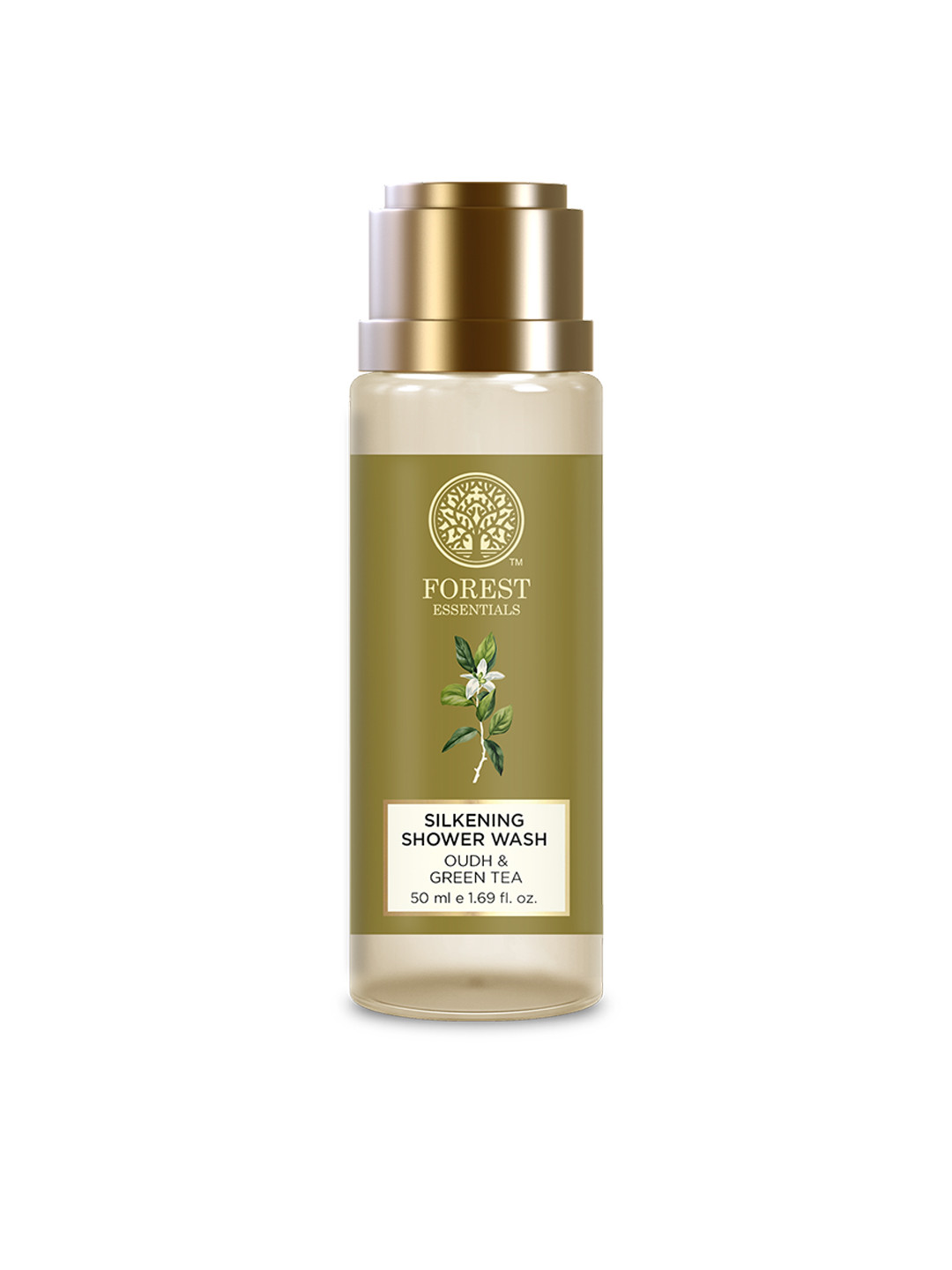 Forest Essentials Travel Size Oudh & Green Tea Silkening Natural Shower Wash - 50ml, Mustard
Forest Essentials Travel Size Oudh & Green Tea Silkening Natural Shower Wash - 50ml, Mustard