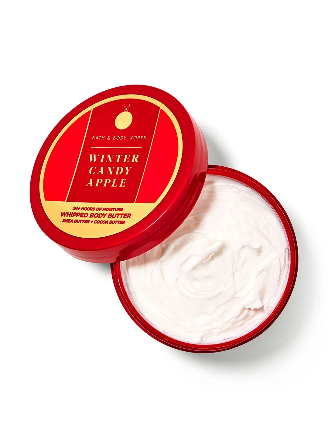 Bath & Body Works Winter Candy Apple Whipped Body Butter with Shea & Cocoa Butter - 185 g, Red
Bath & Body Works Winter Candy Apple Whipped Body Butter with Shea & Cocoa Butter - 185 g, Red